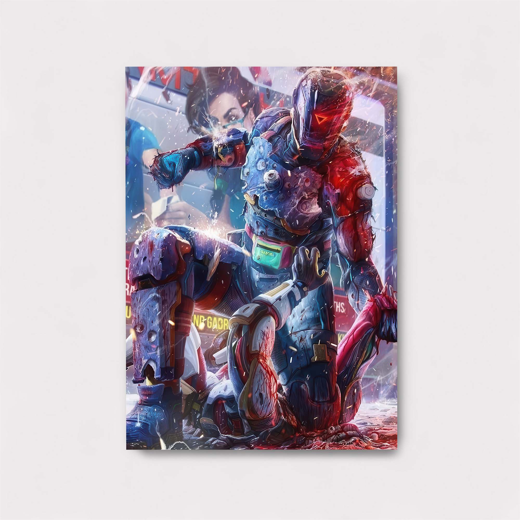 Epic Confrontation Safe Wall Magnetic / M