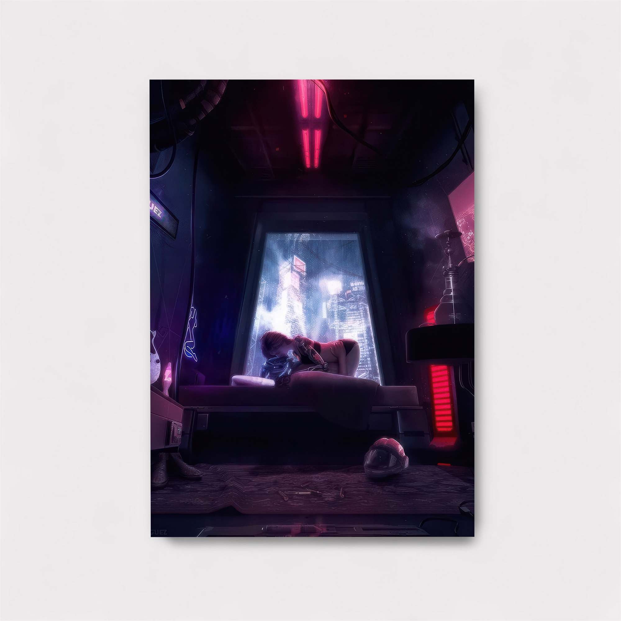 Neon Reverie Safe Wall Magnetic / M