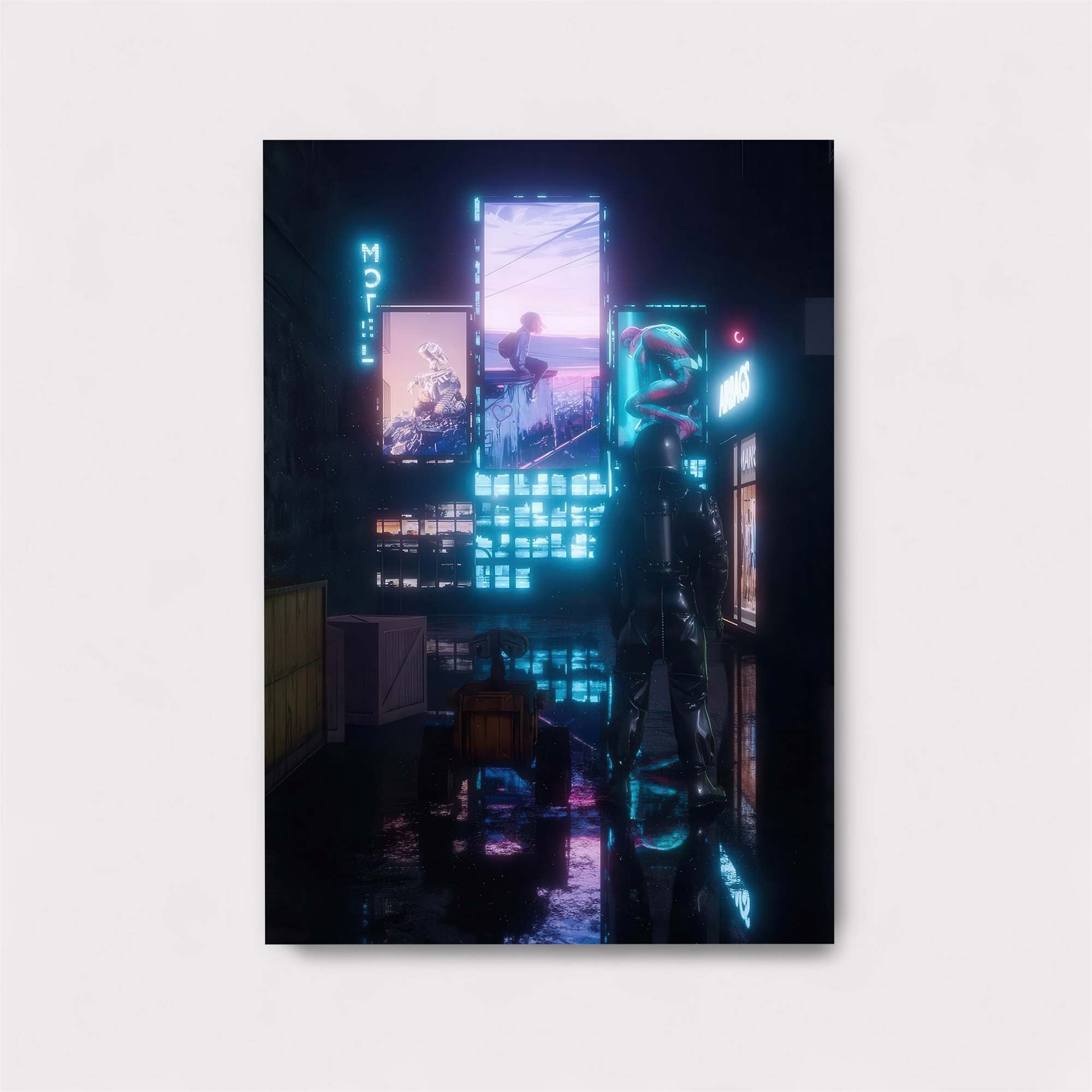 Cyberpunk Nocturne Safe Wall Magnetic / M