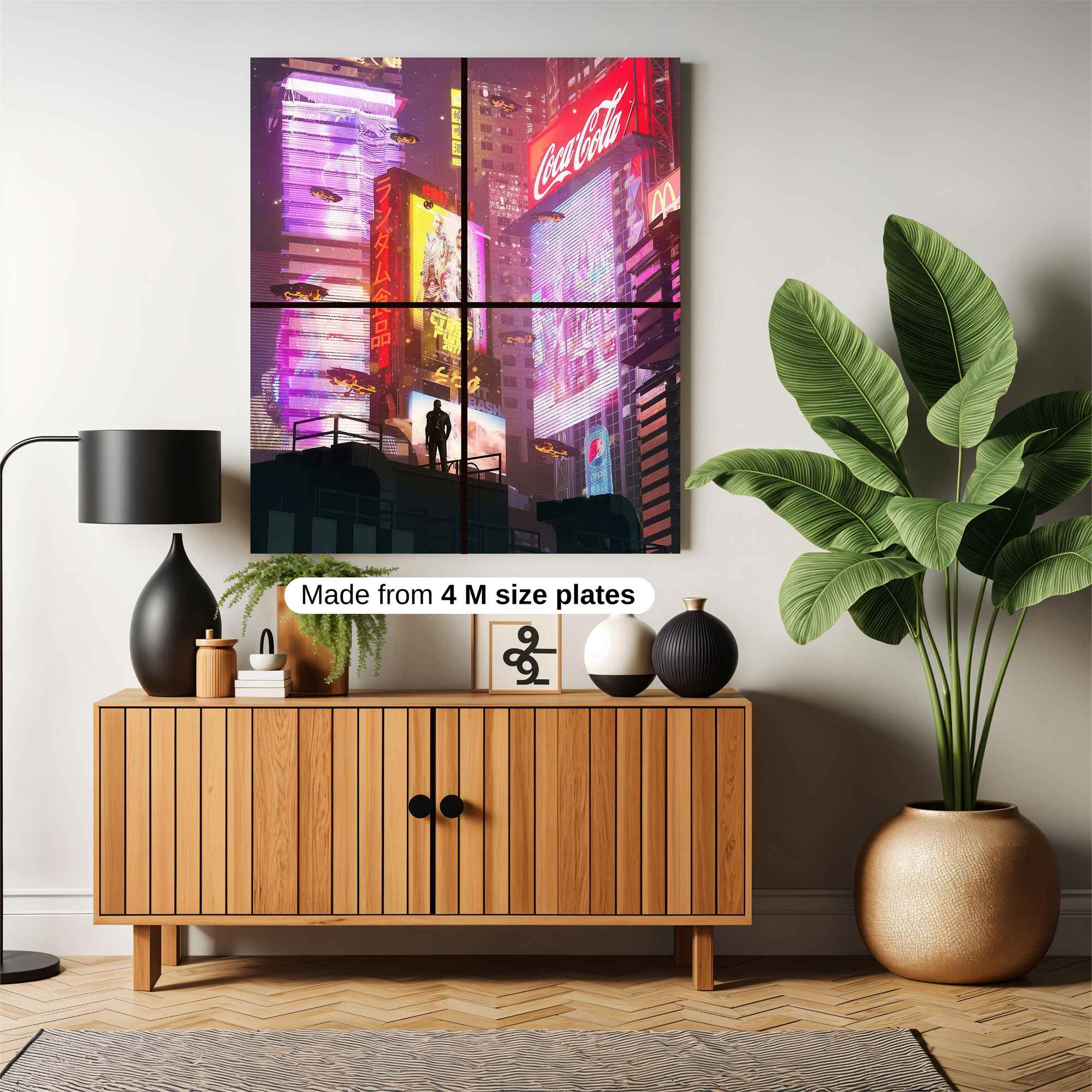 Cyber Glimmer Safe Wall Magnetic / M