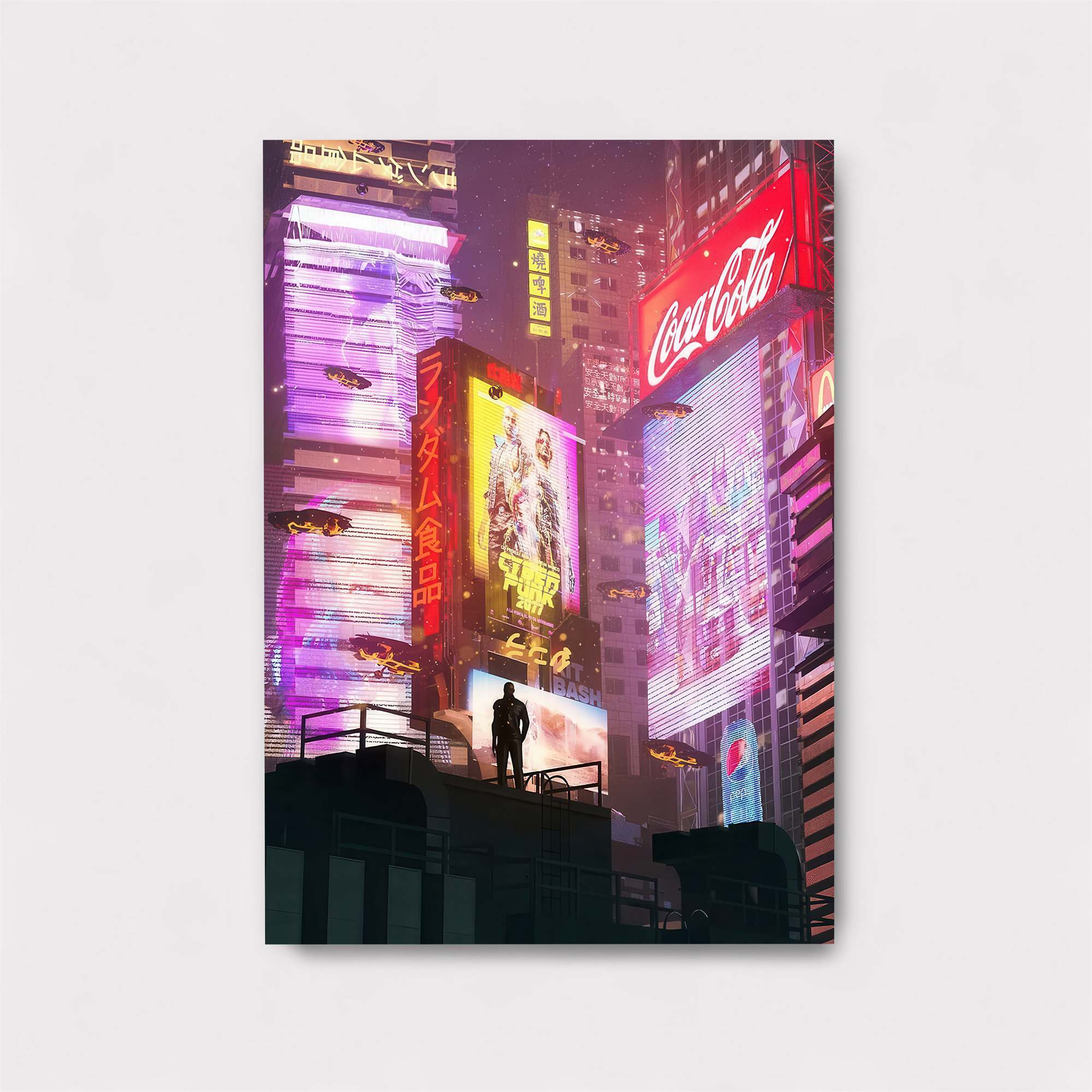 Cyber Glimmer Safe Wall Magnetic / M