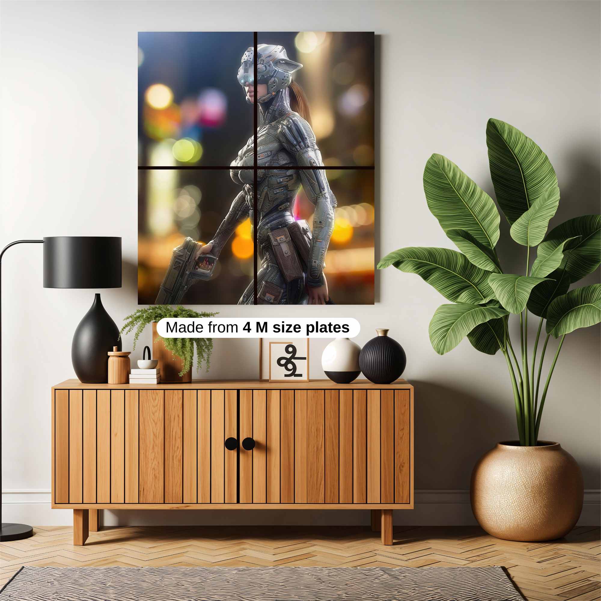 Cyber Sentinel Safe Wall Magnetic / M