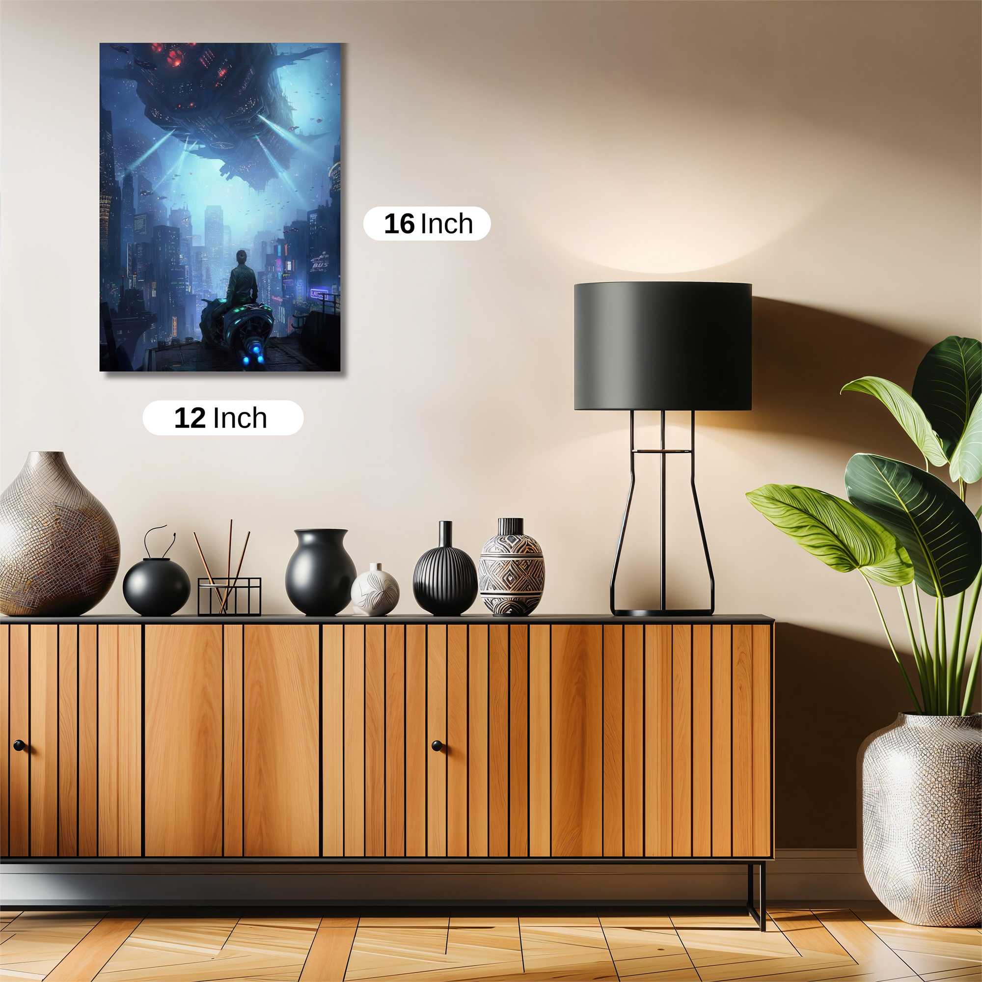 Skyward Intrigue Safe Wall Magnetic / M