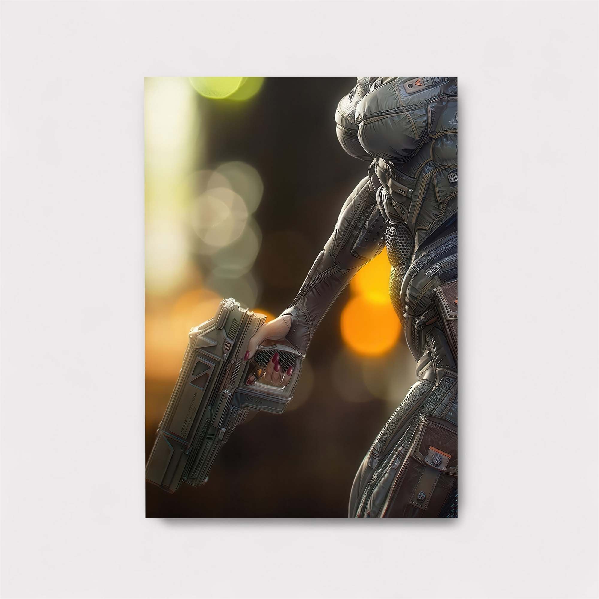 Futuristic Guardian Safe Wall Magnetic / M