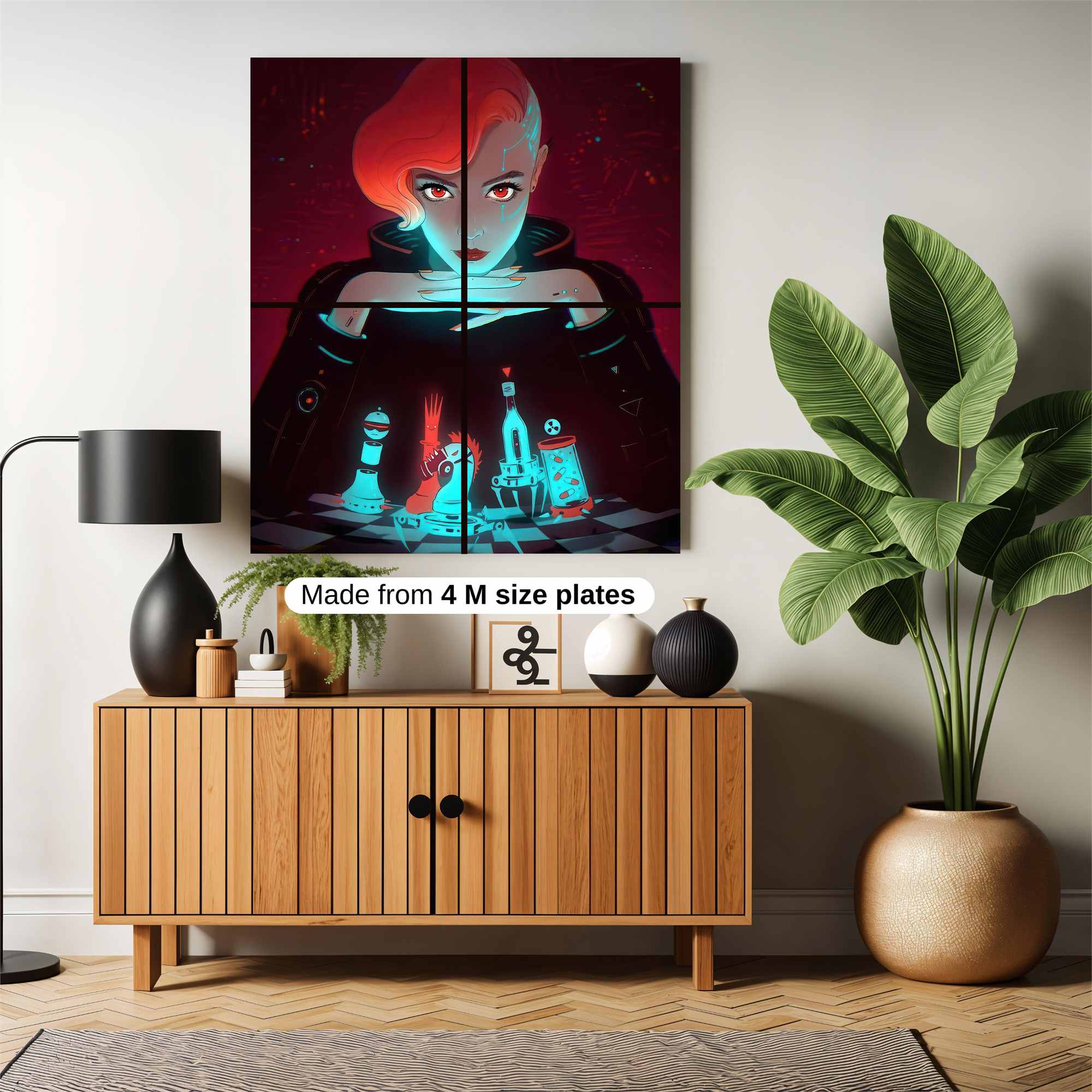 Chess Enigma Safe Wall Magnetic / M