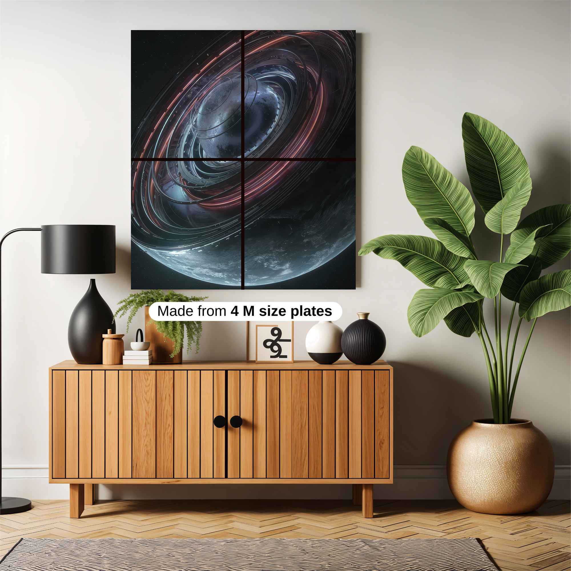 Galactic Mystery Safe Wall Magnetic / M