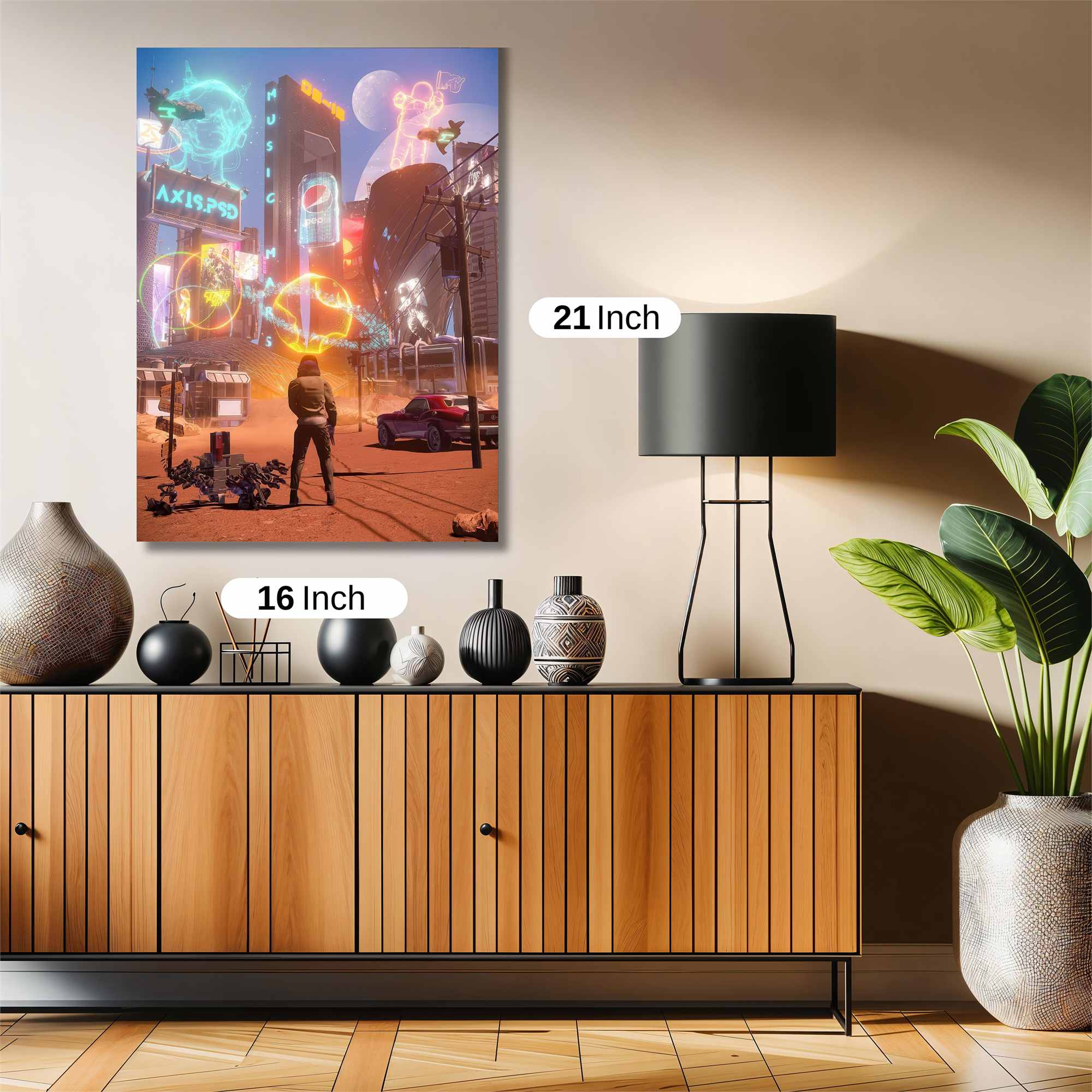 Neon Utopia Safe Wall Magnetic / M