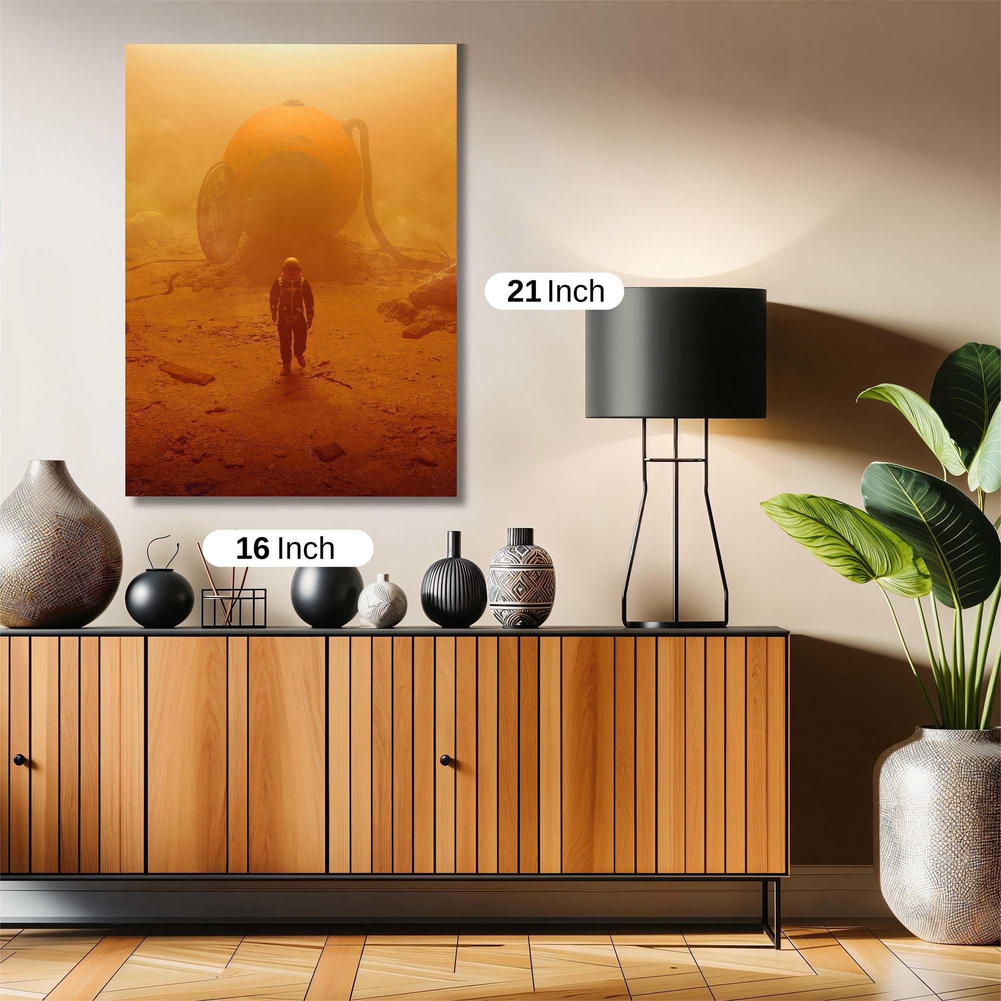 Martian Odyssey Safe Wall Magnetic / M