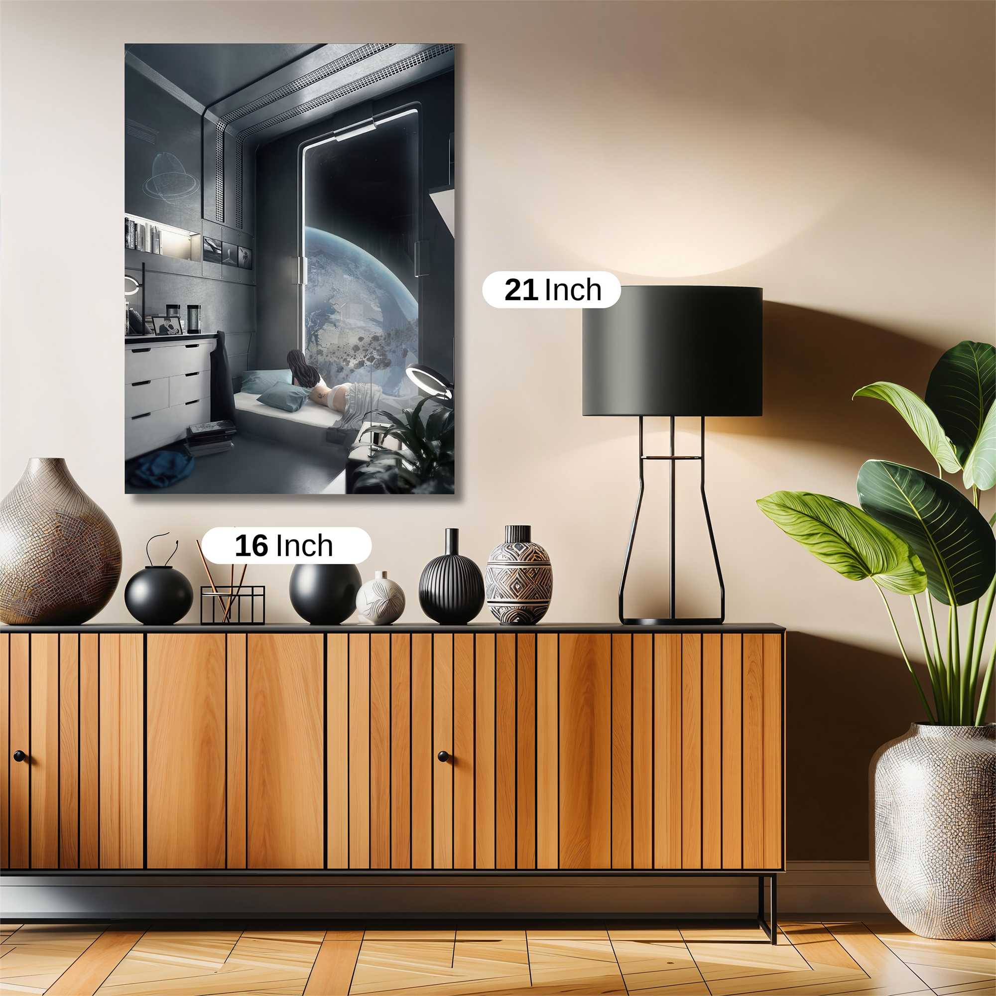 Cosmic Reflection Safe Wall Magnetic / M