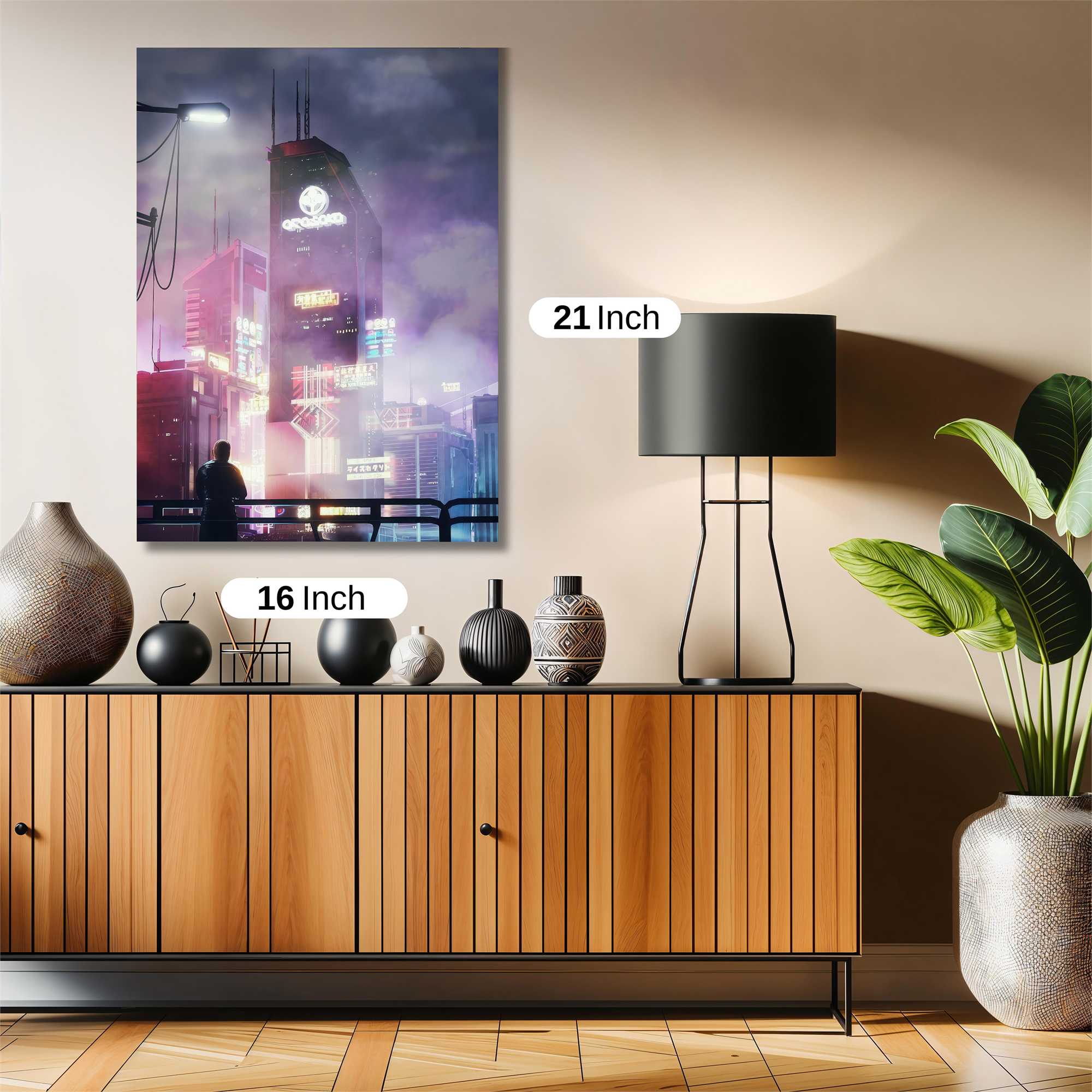 Neon Reverie Safe Wall Magnetic / M