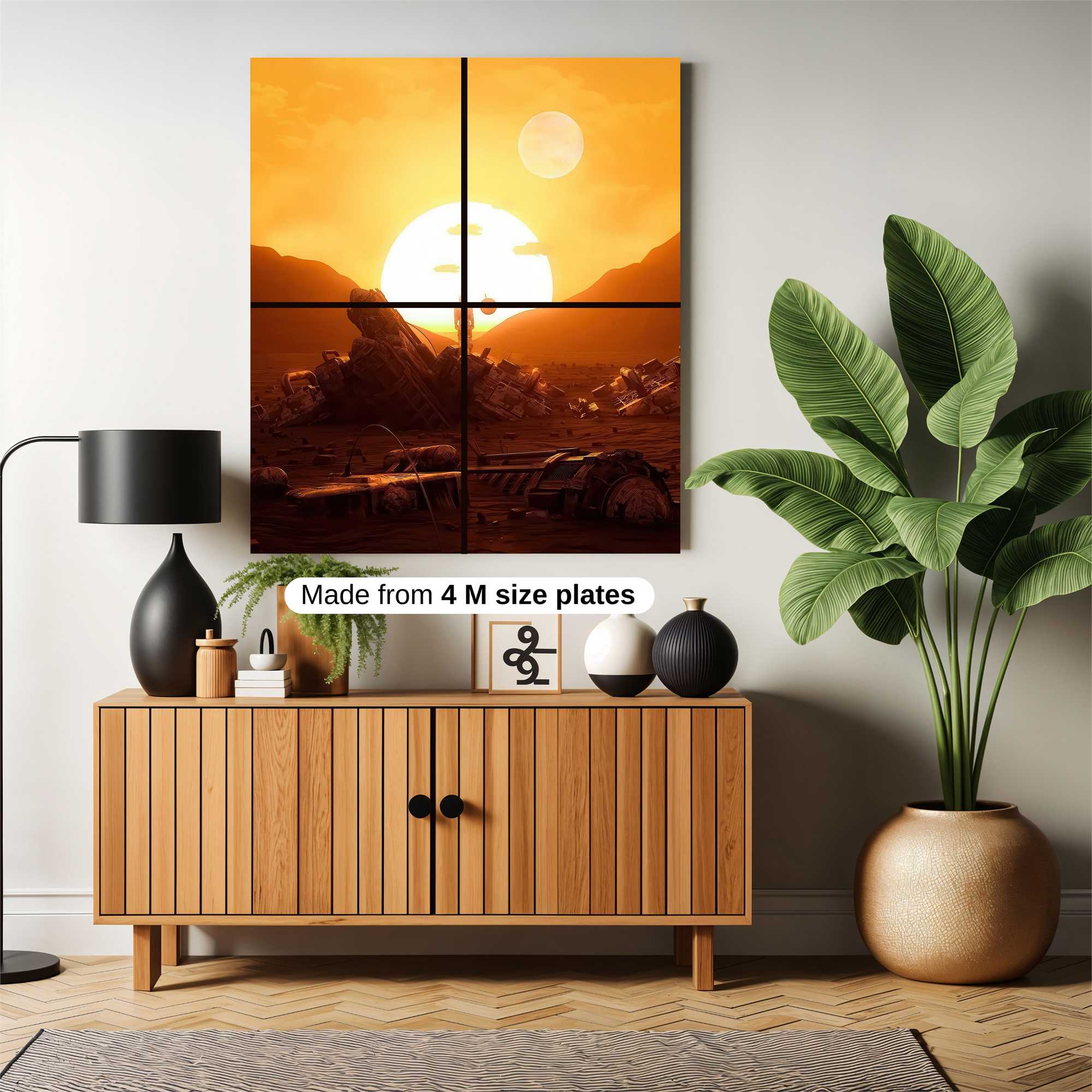 Martian Solitude Safe Wall Magnetic / M