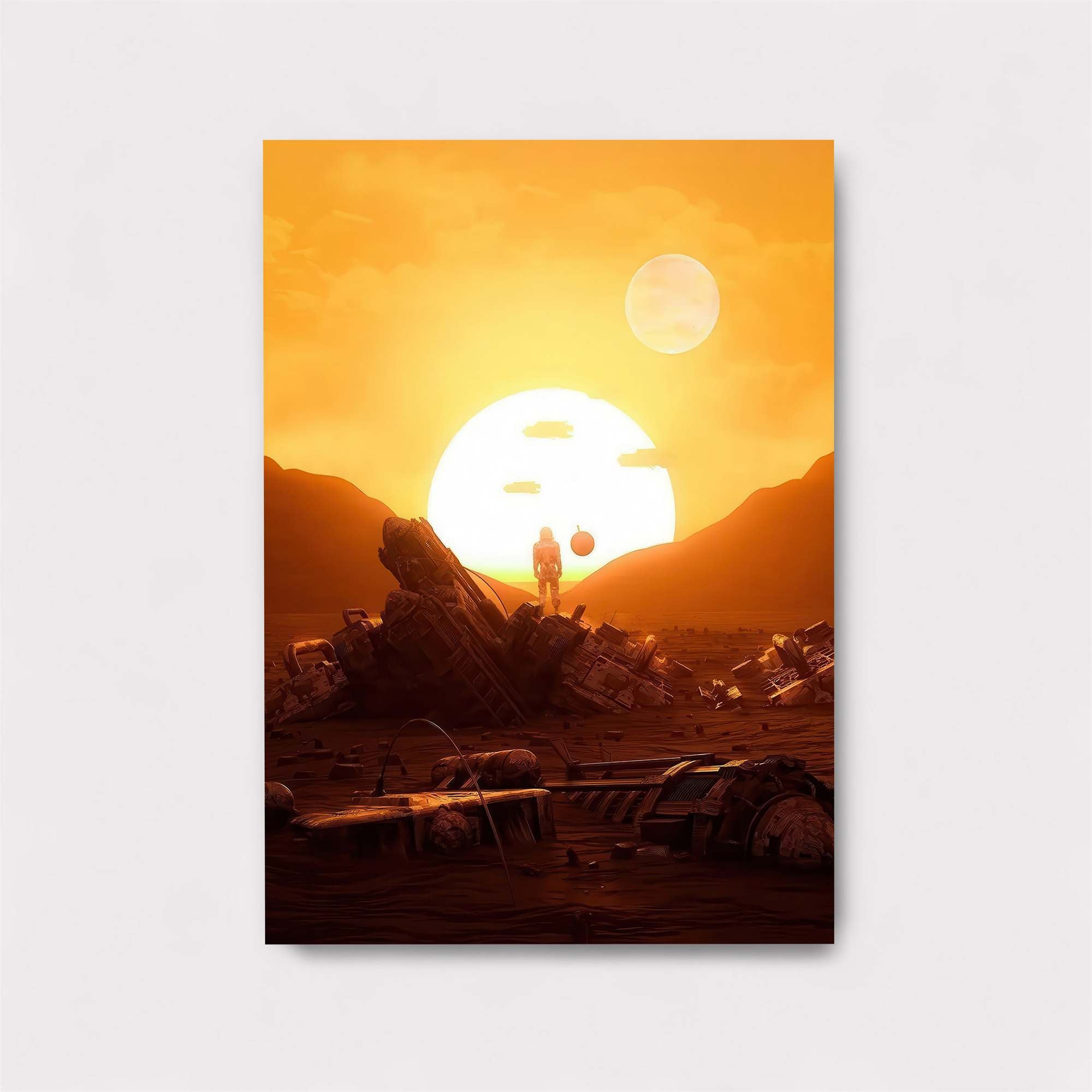 Martian Solitude Safe Wall Magnetic / M