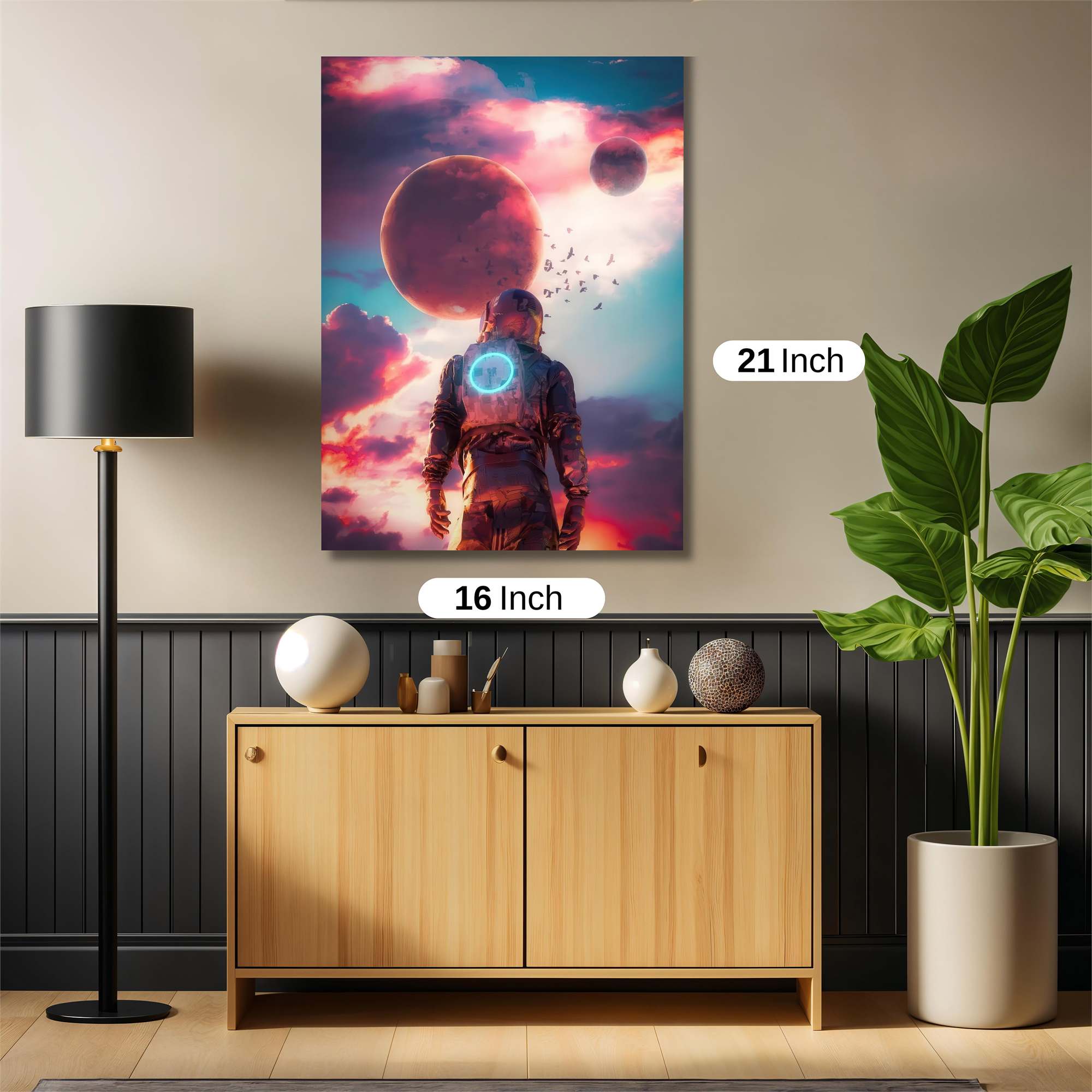 Galactic Reverie Safe Wall Magnetic / M