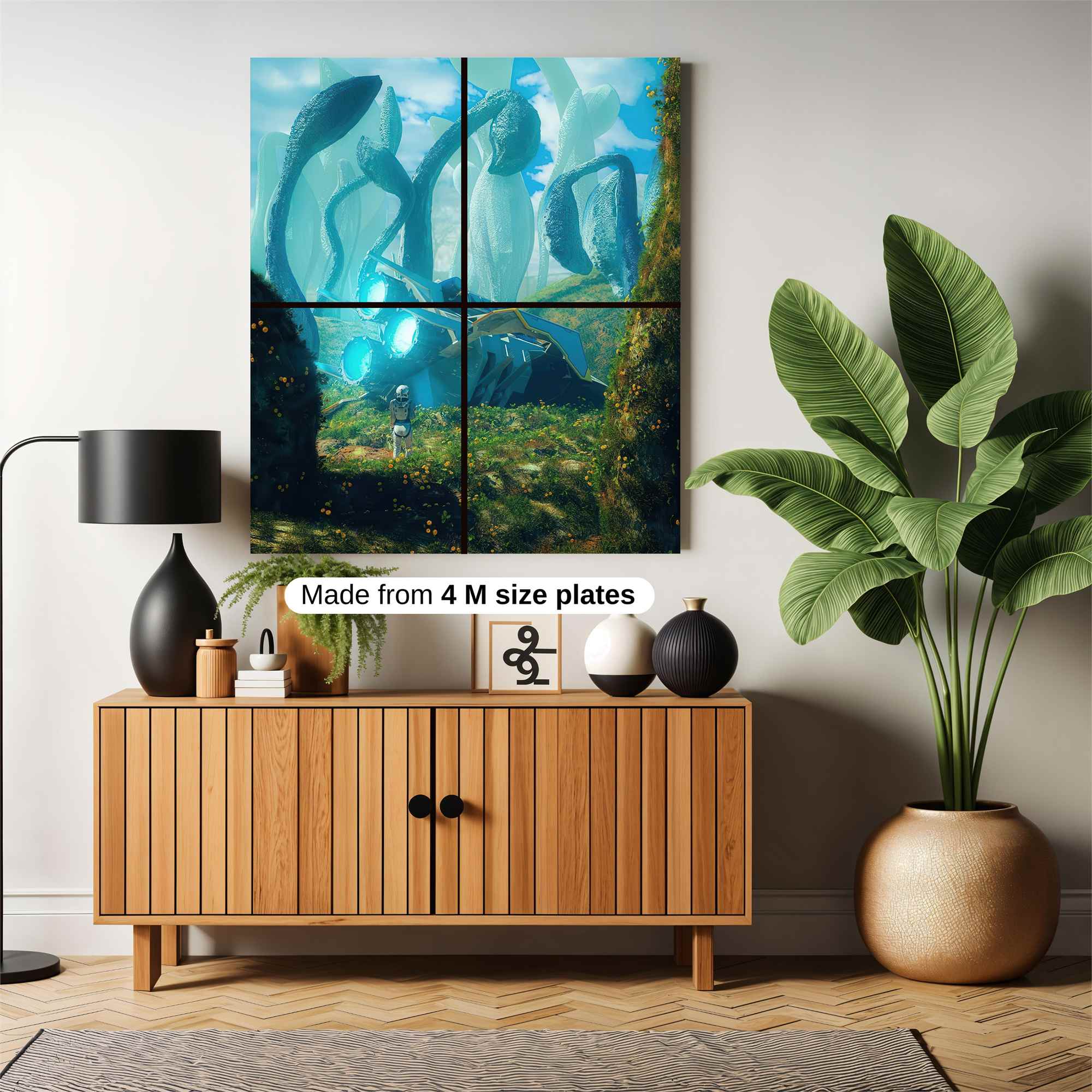 Alien Oasis Safe Wall Magnetic / M