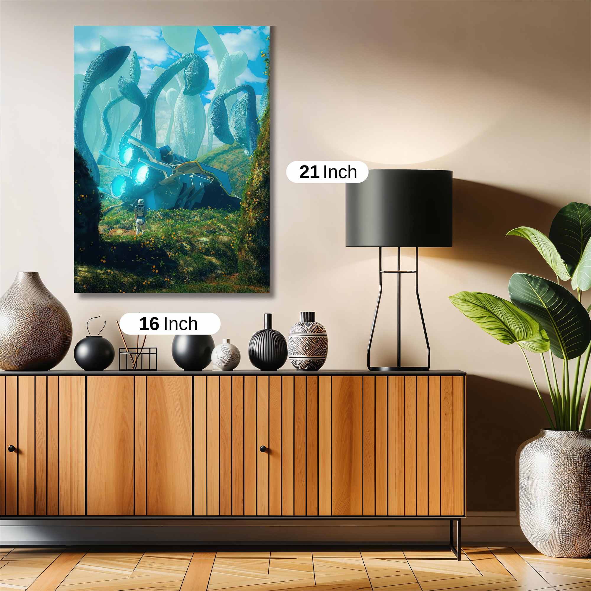 Alien Oasis Safe Wall Magnetic / M