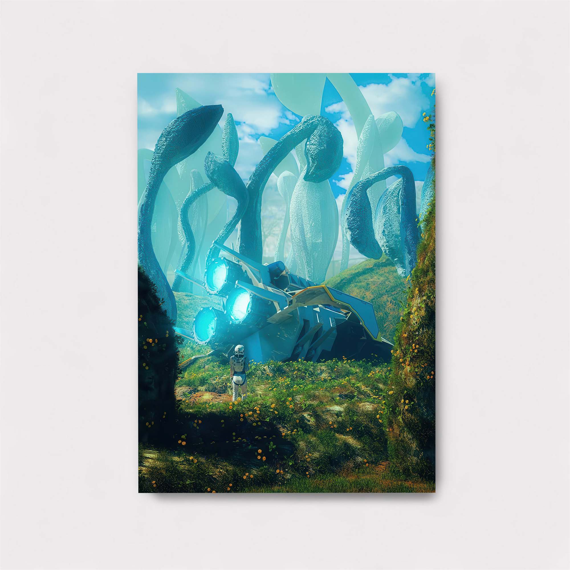 Alien Oasis Safe Wall Magnetic / M