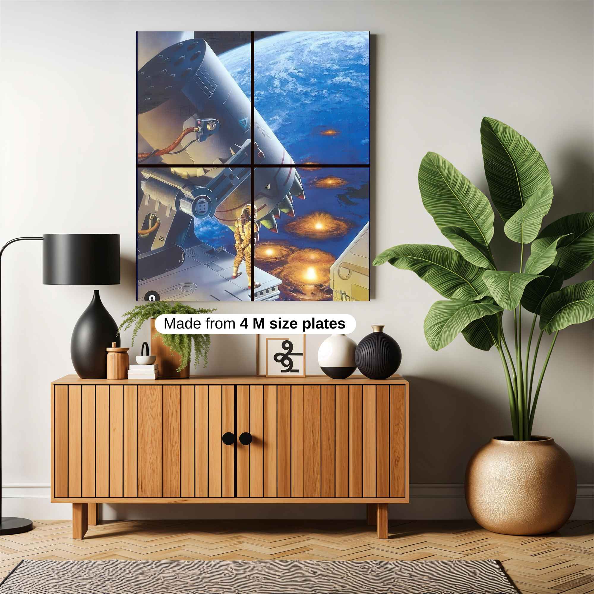 Galactic Exploration Safe Wall Magnetic / M