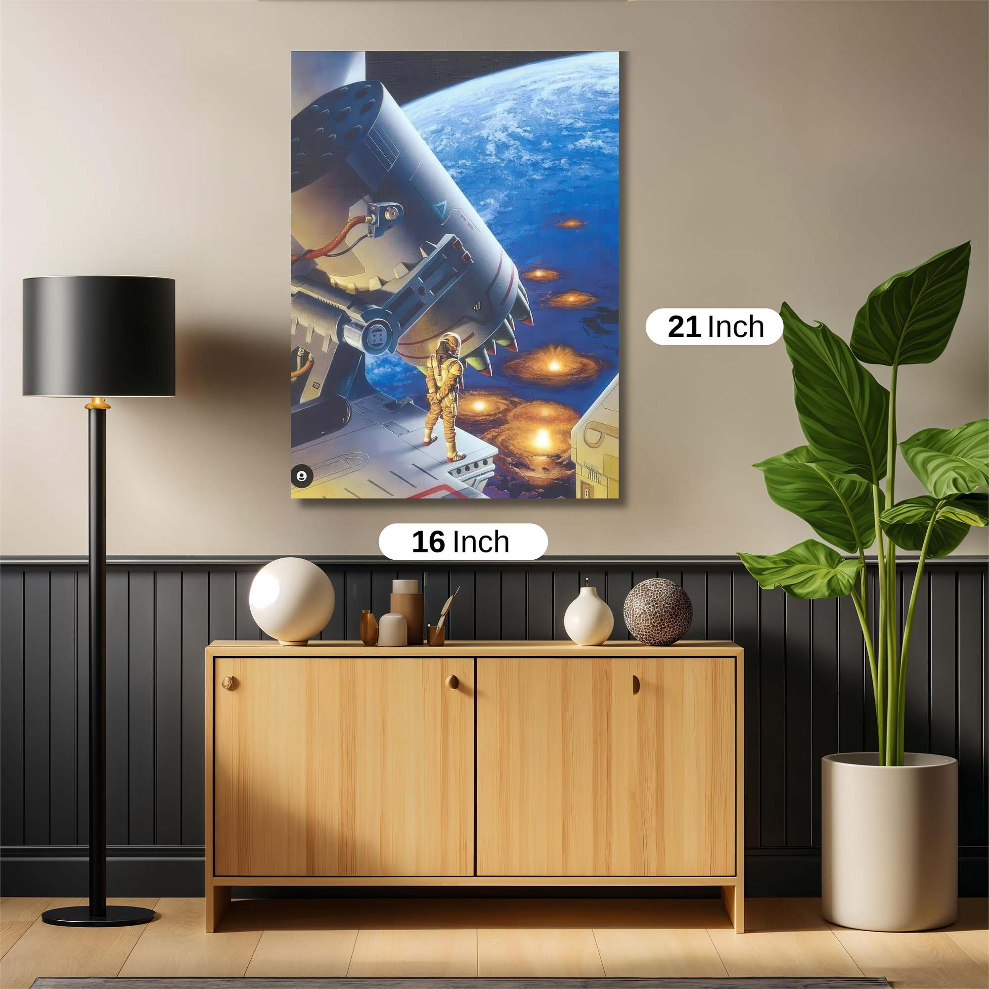 Galactic Exploration Safe Wall Magnetic / M