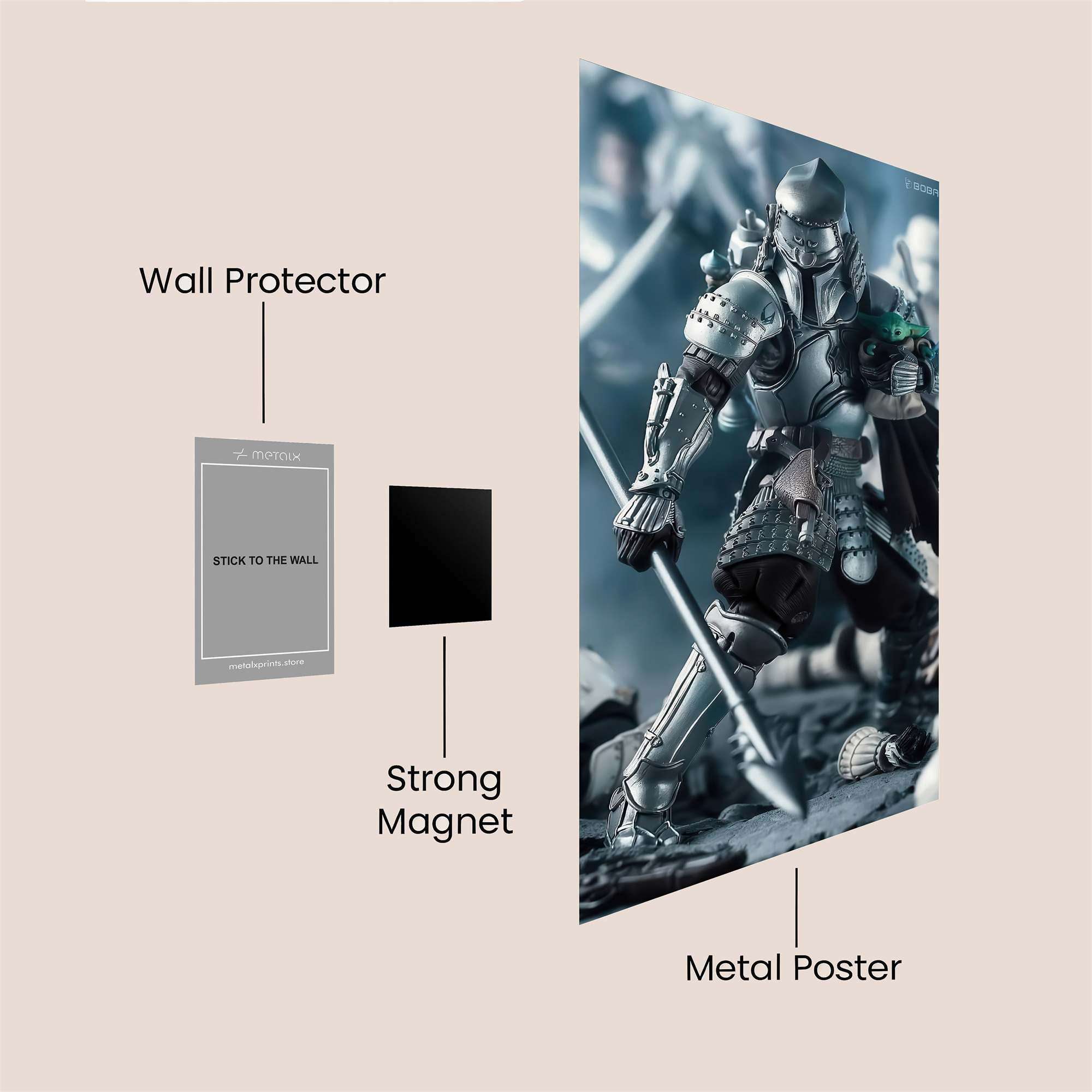 Armored Valor Safe Wall Magnetic / M