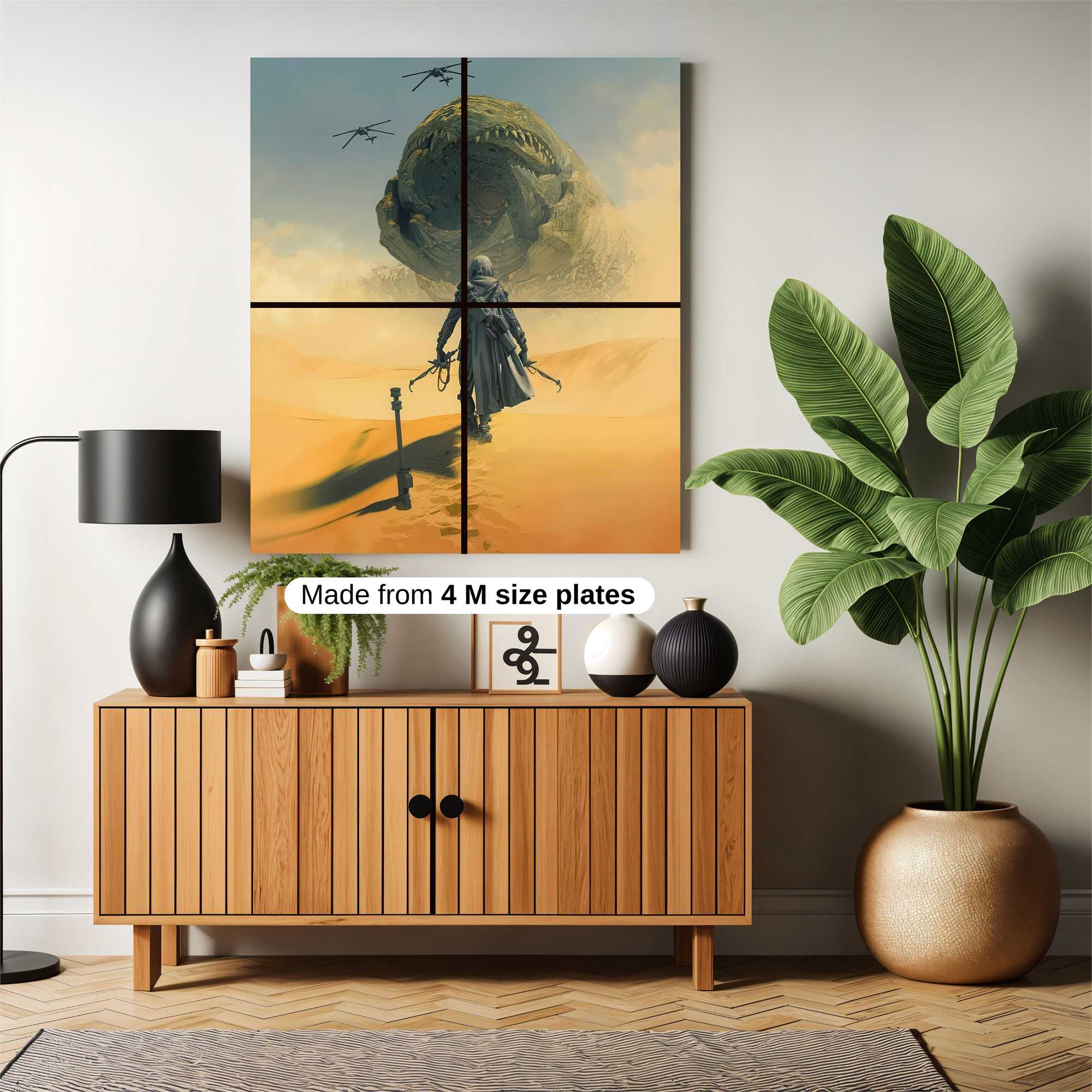 Desert Confrontation Safe Wall Magnetic / M