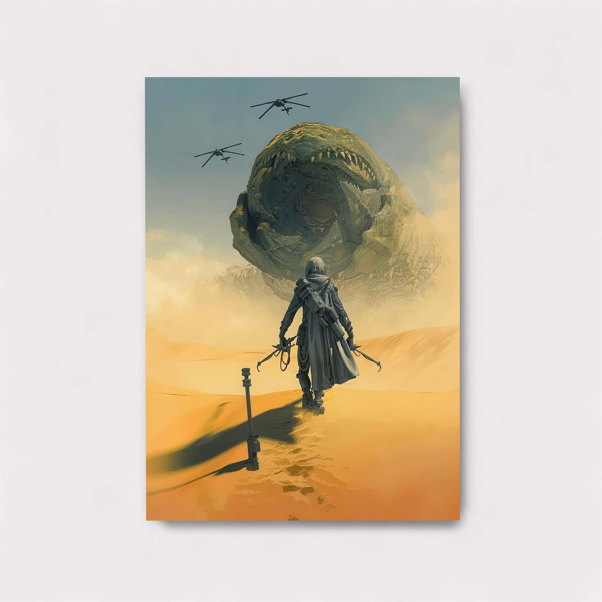 Desert Confrontation Safe Wall Magnetic / M