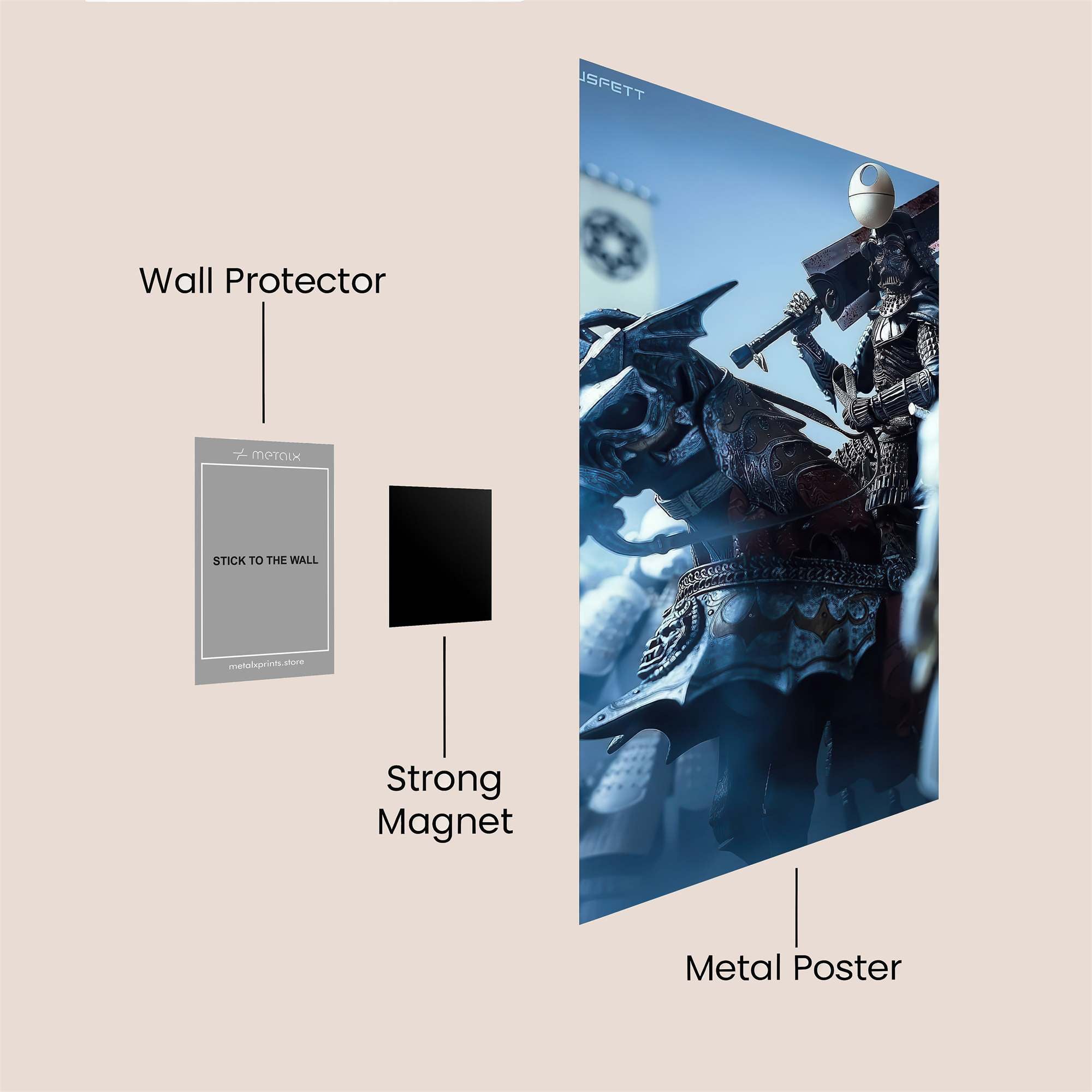 Samurai Odyssey Safe Wall Magnetic / M