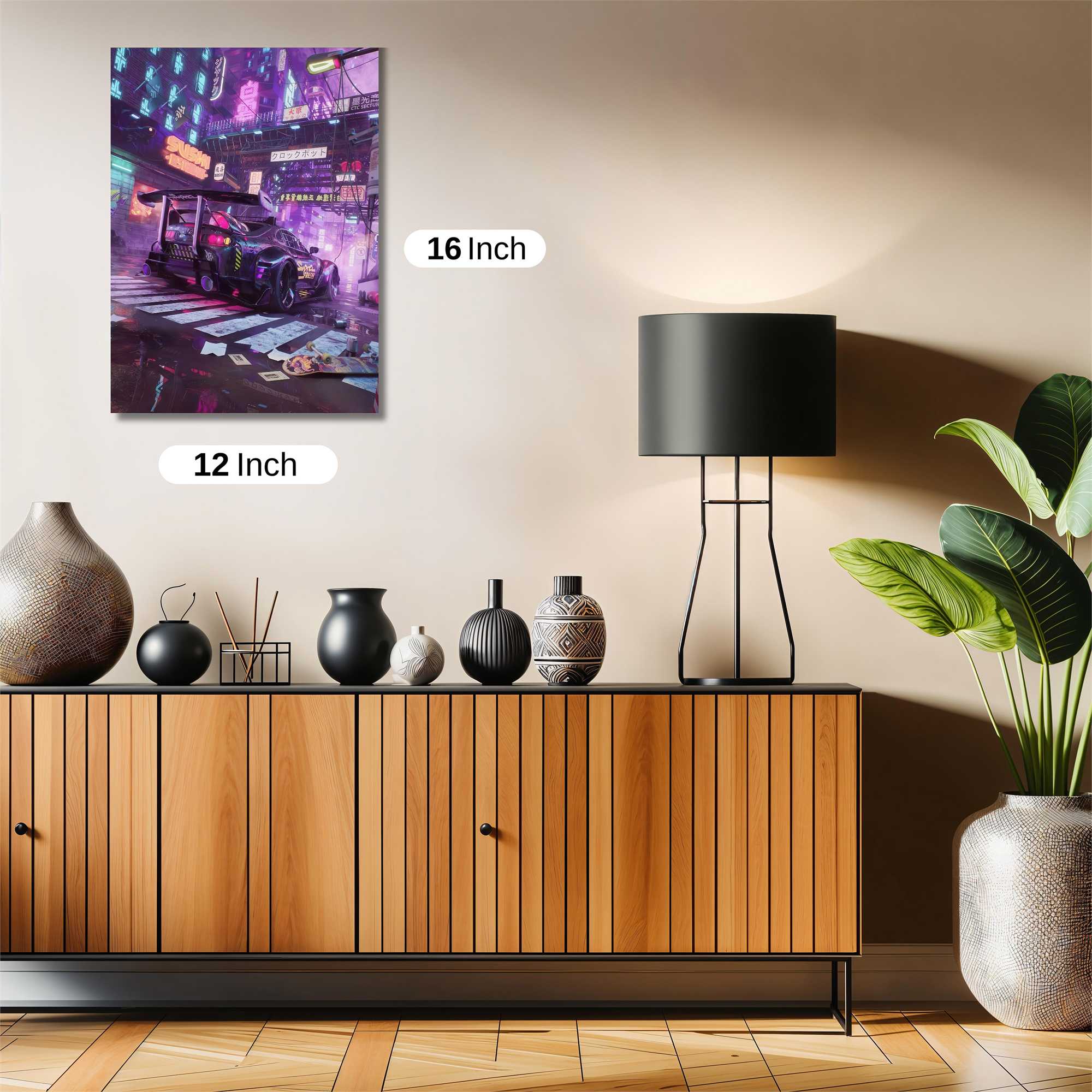 Neon Reverie Safe Wall Magnetic / M