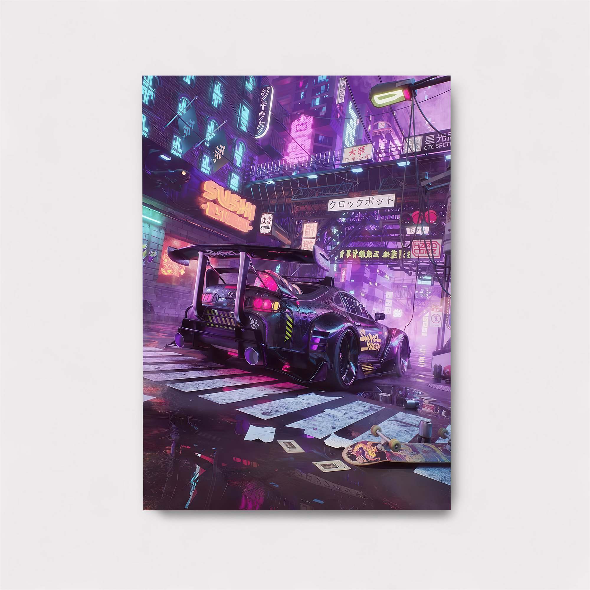 Neon Reverie Safe Wall Magnetic / M