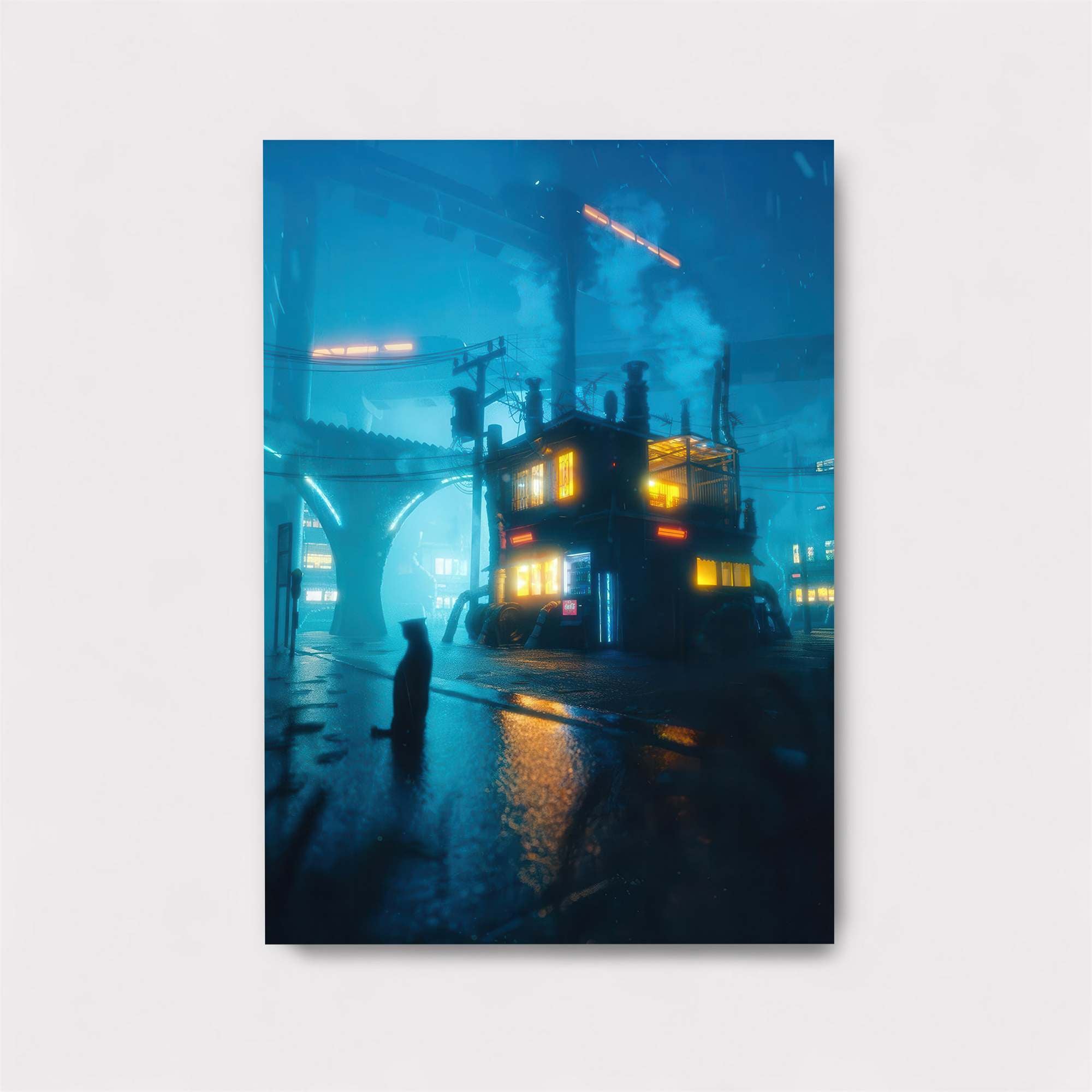 Neon Serenity Safe Wall Magnetic / M