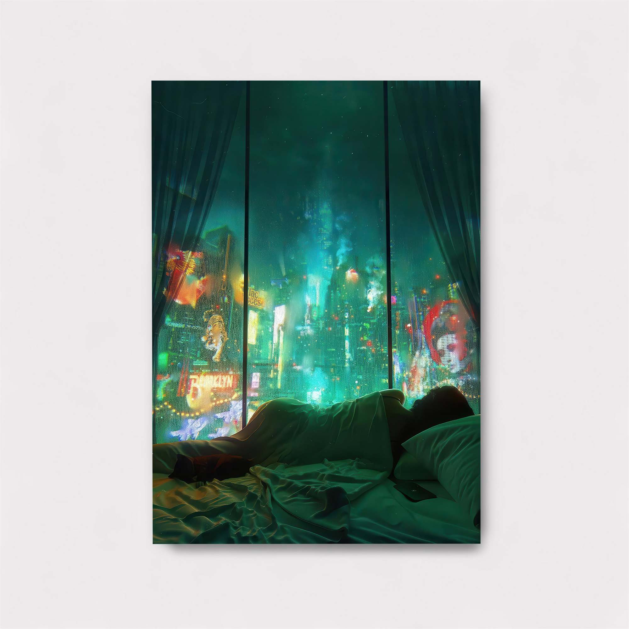 Neon Dreams Safe Wall Magnetic / M