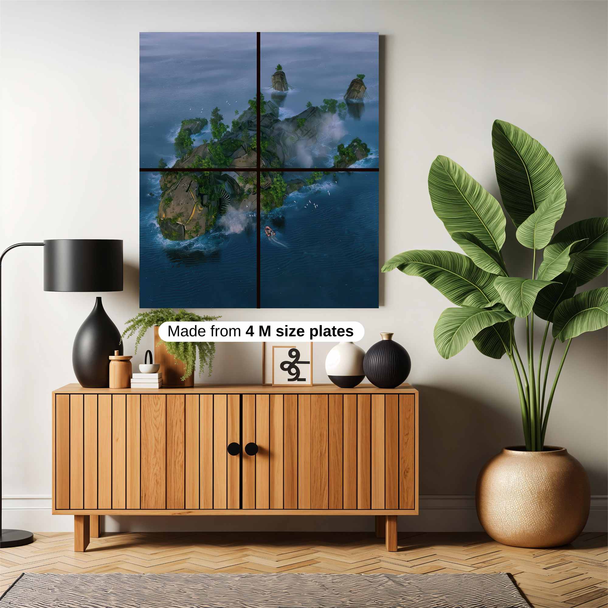 Misty Sanctuary Safe Wall Magnetic / M