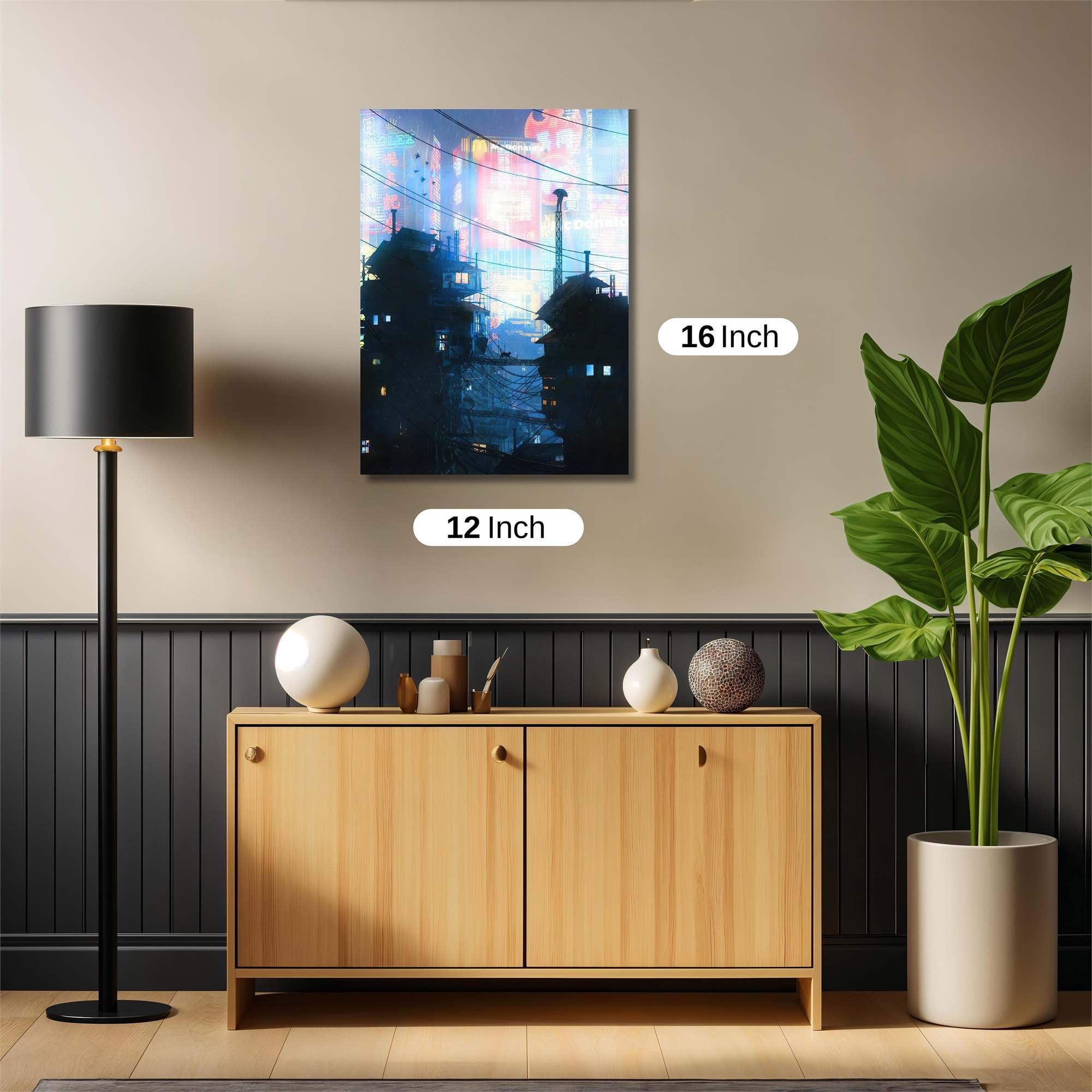 Neon Reverie Safe Wall Magnetic / M