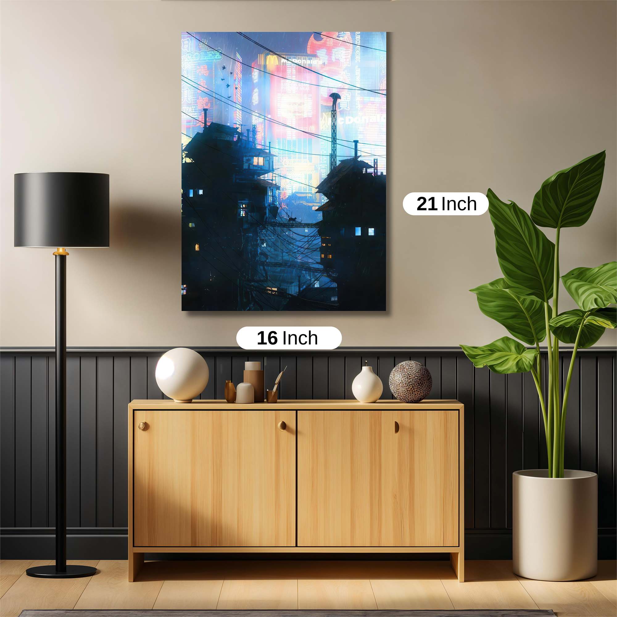 Neon Reverie Safe Wall Magnetic / M