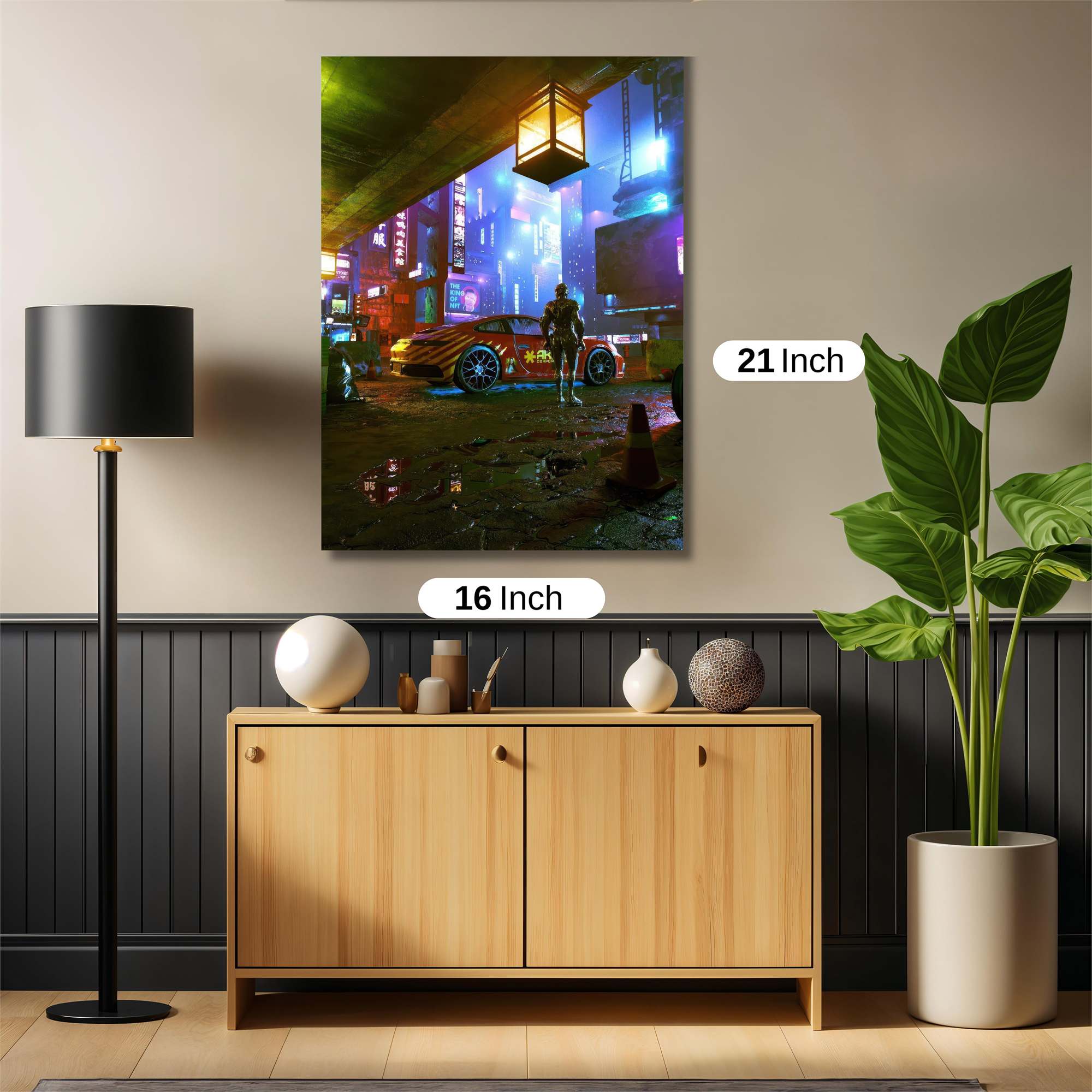 Neon Odyssey Safe Wall Magnetic / M