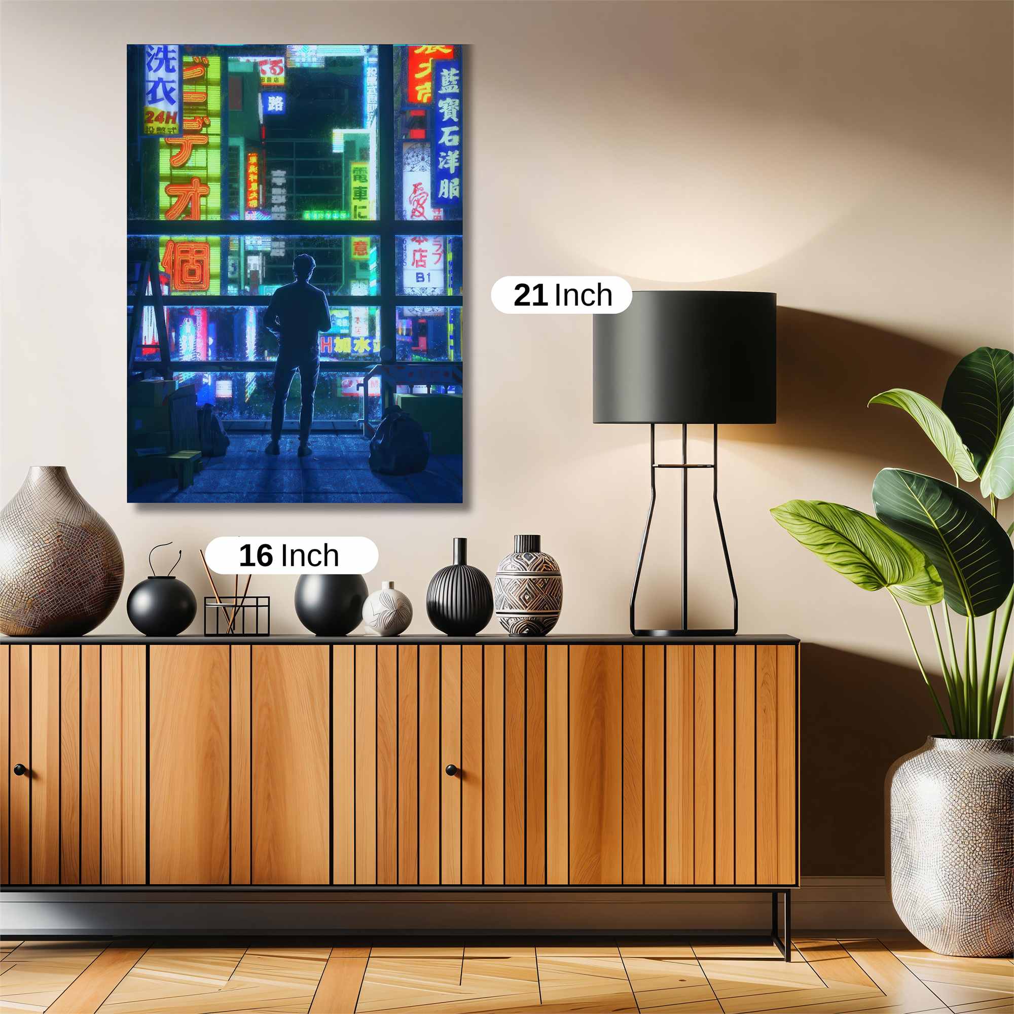 Neon Reverie Safe Wall Magnetic / M