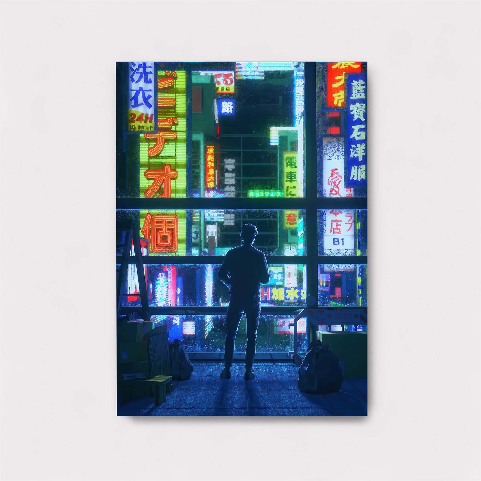 Neon Reverie Safe Wall Magnetic / M