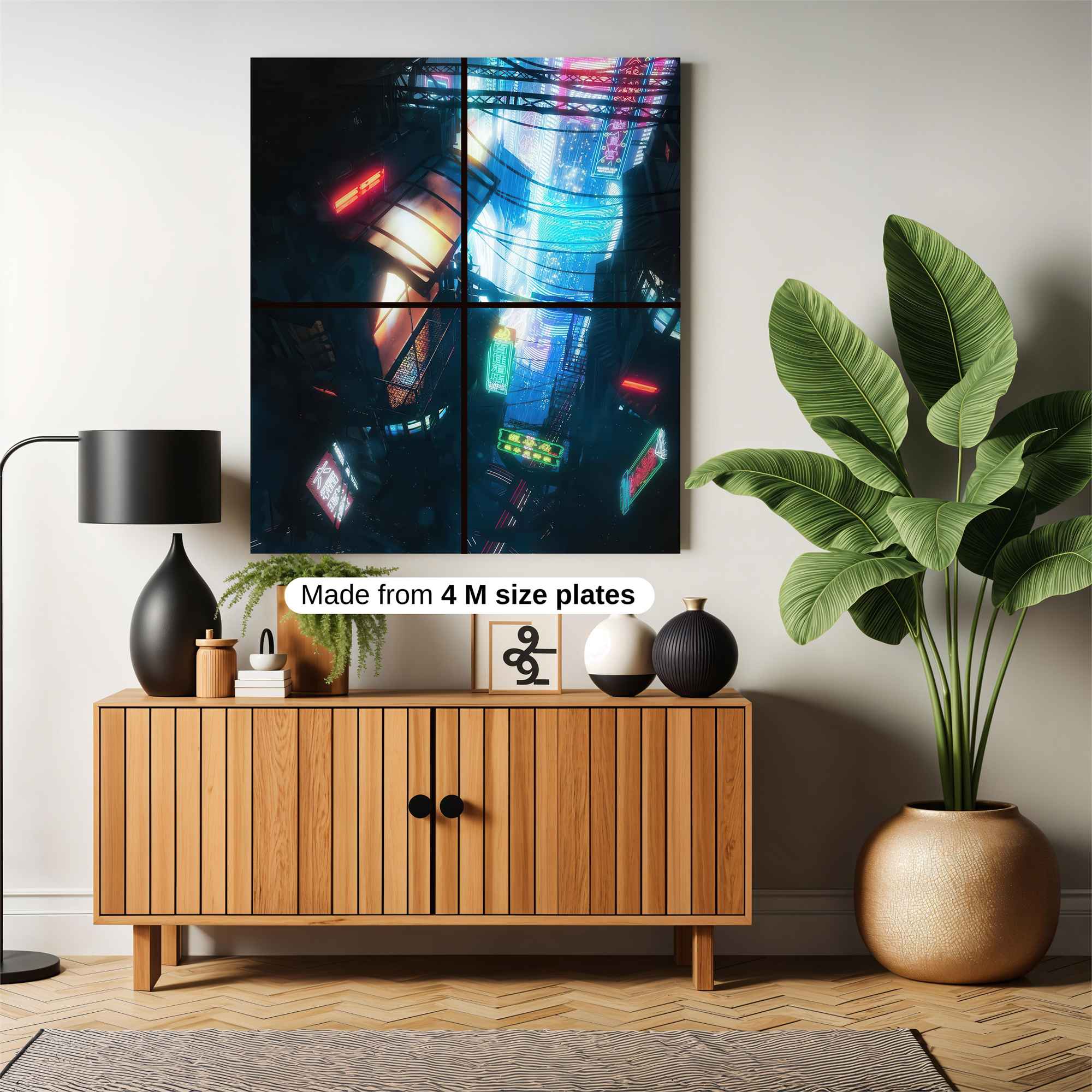 Neon Abyss Safe Wall Magnetic / M