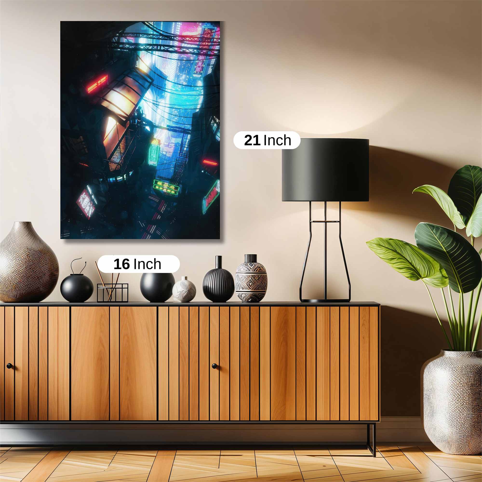 Neon Abyss Safe Wall Magnetic / M