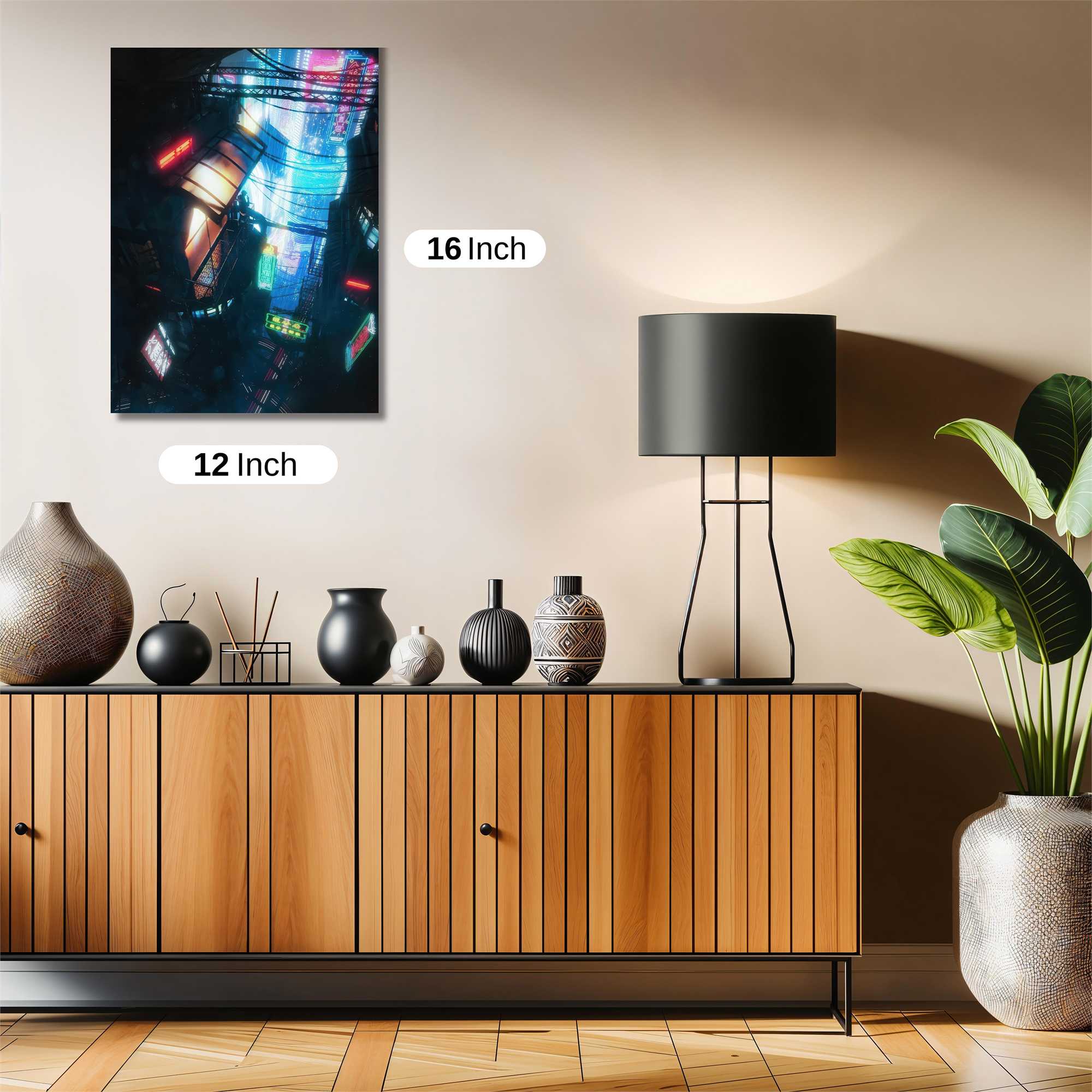 Neon Abyss Safe Wall Magnetic / M