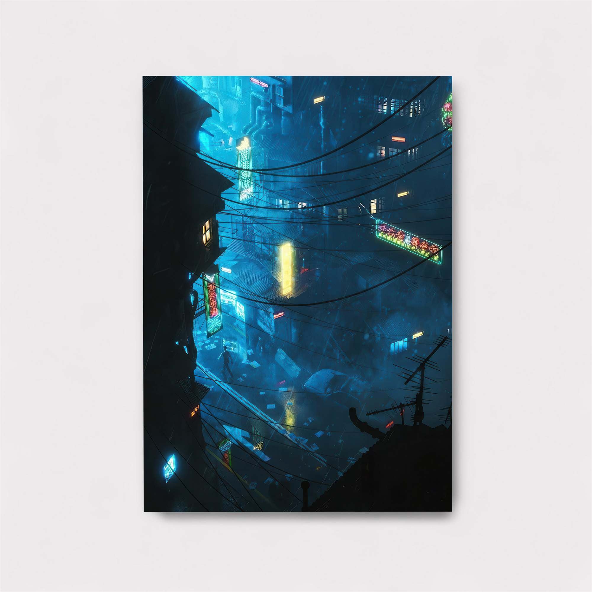 Neon Solitude Safe Wall Magnetic / M