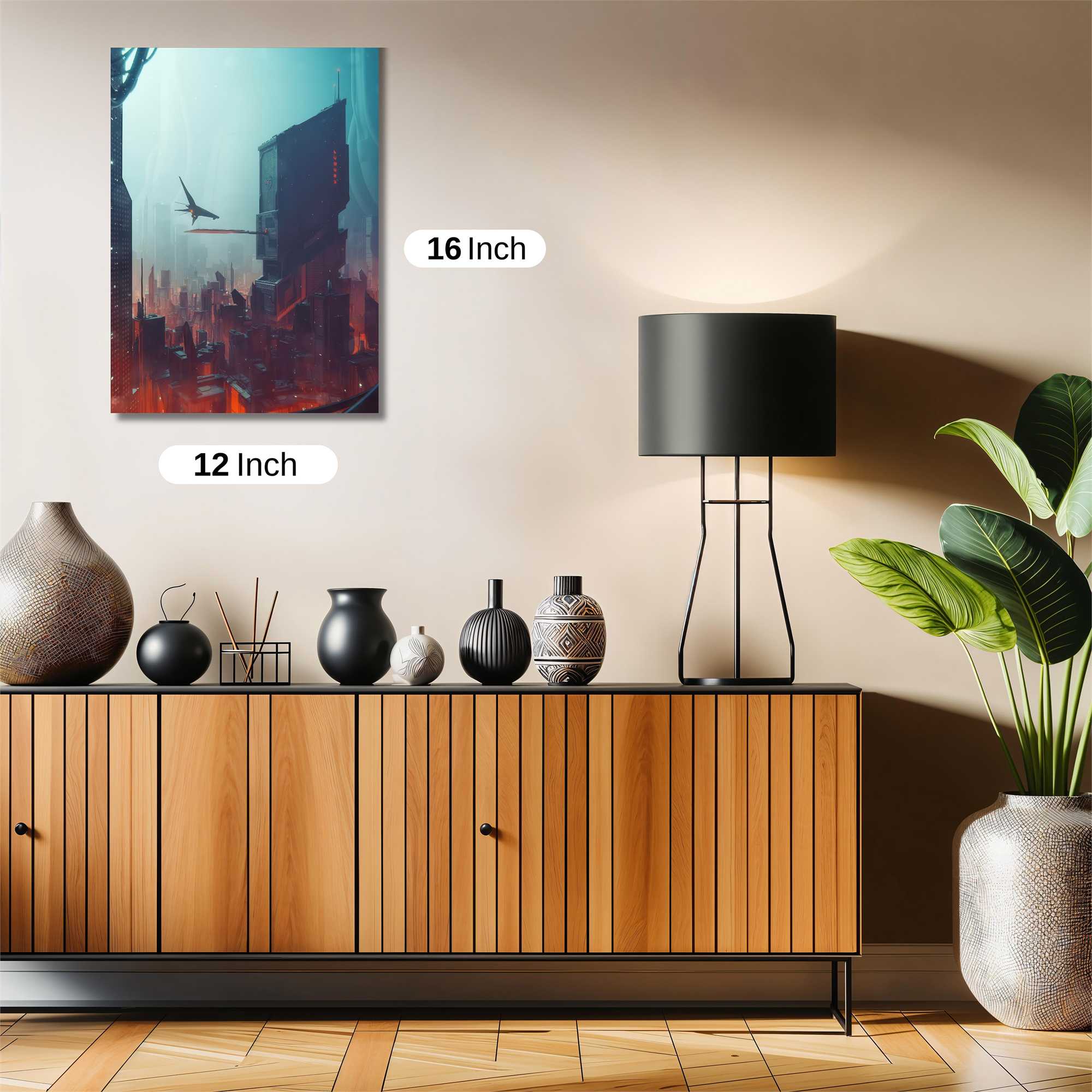 Futuristic Vibration Safe Wall Magnetic / M