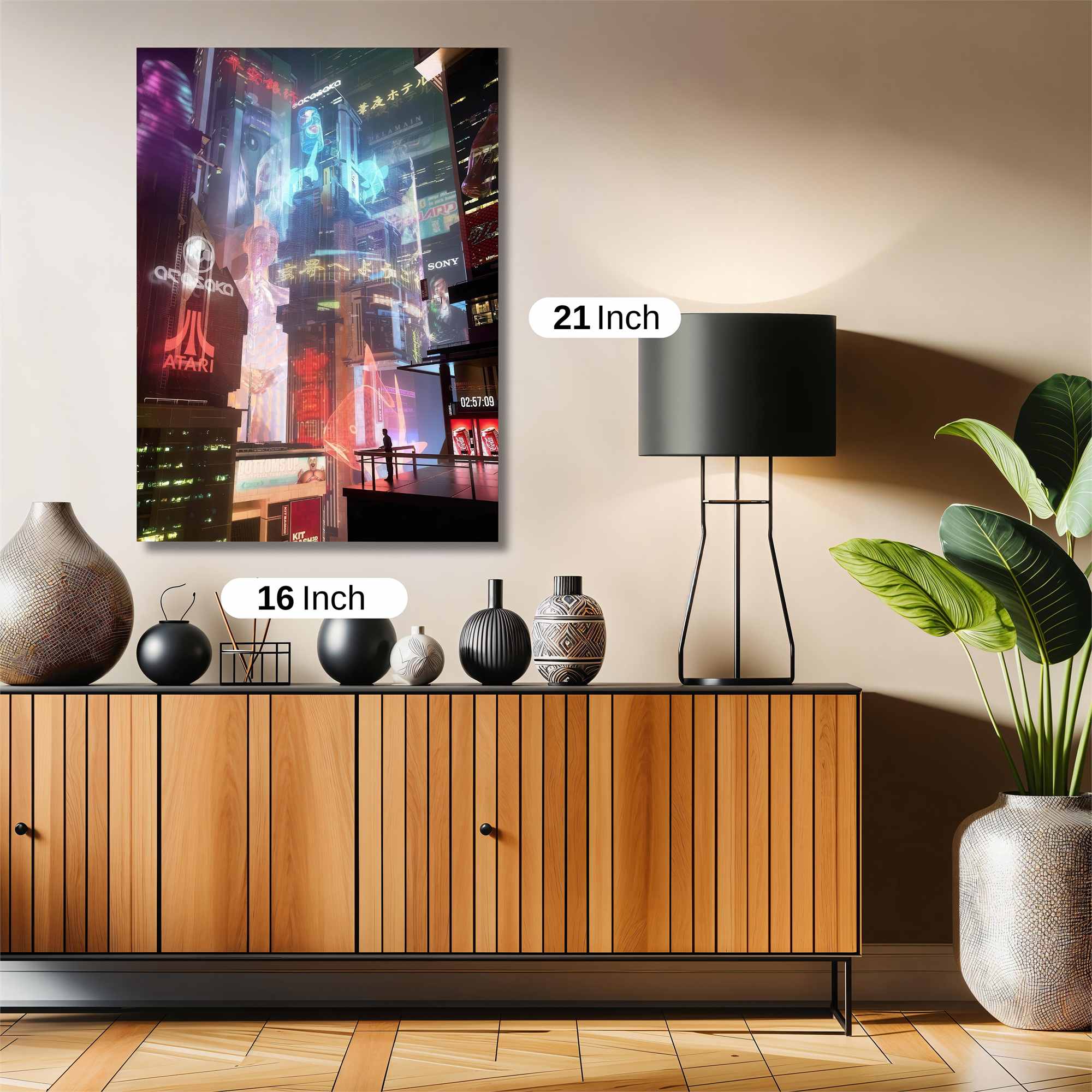 Neon Reverie Safe Wall Magnetic / M