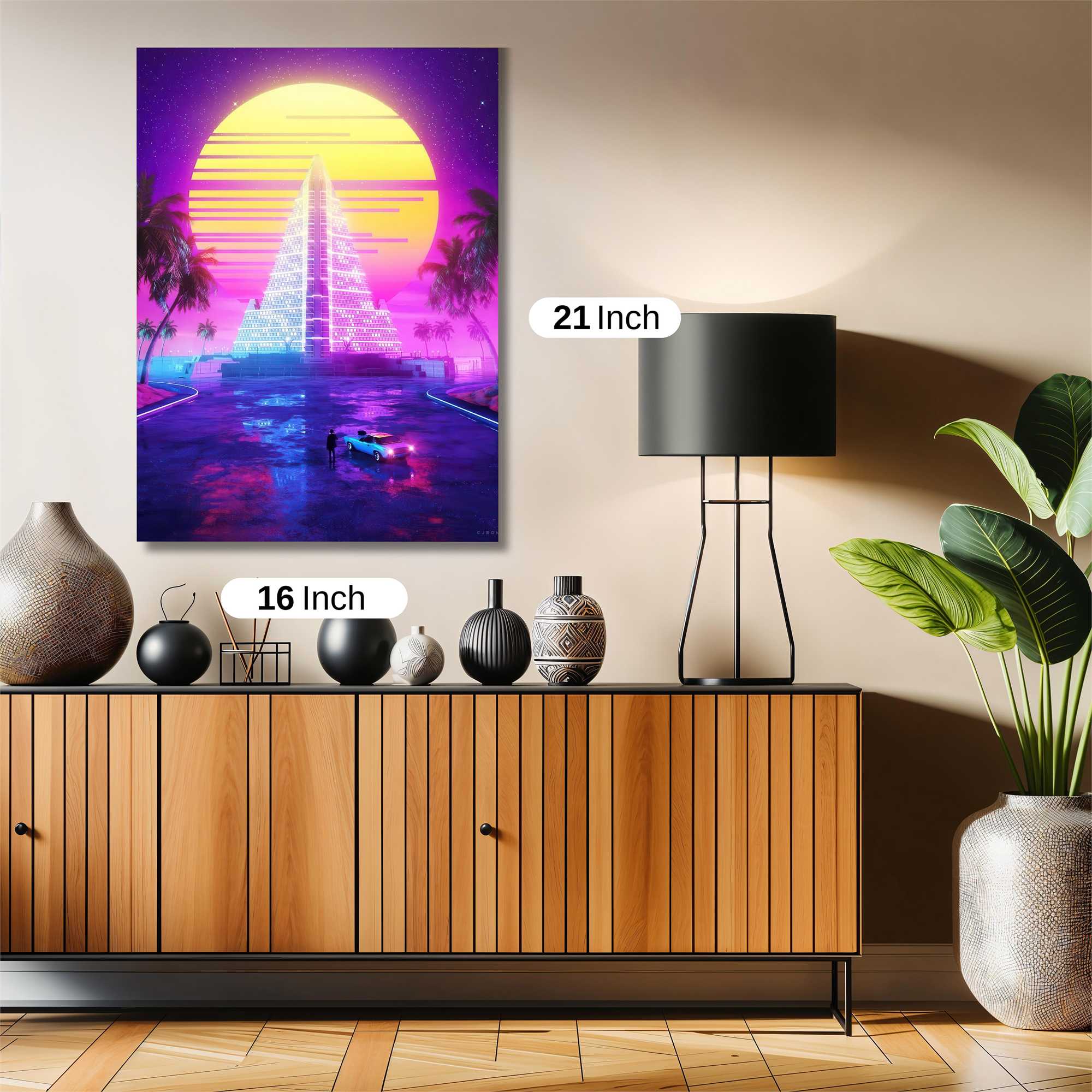 Neon Reverie Safe Wall Magnetic / M