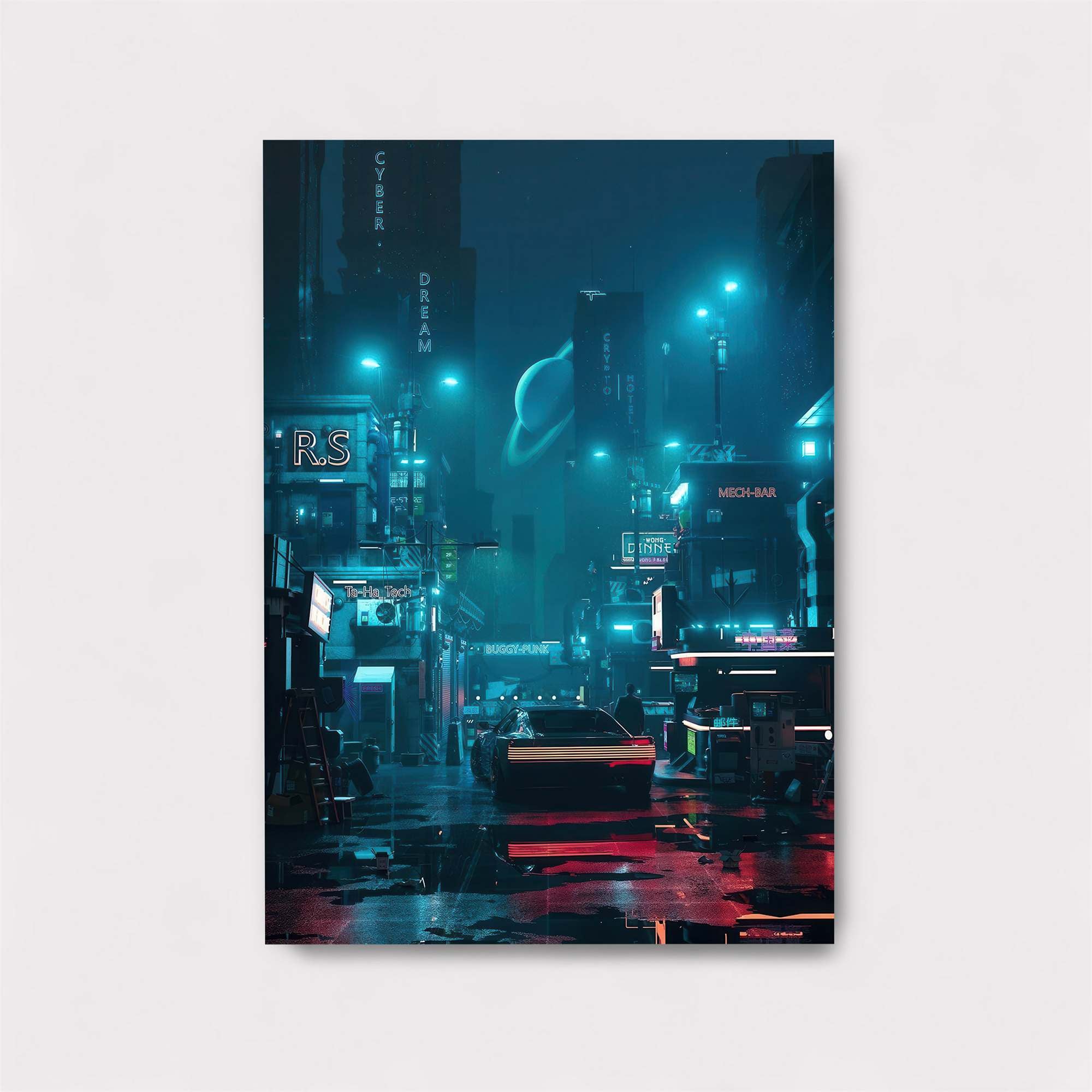 Neon Dreams Safe Wall Magnetic / M