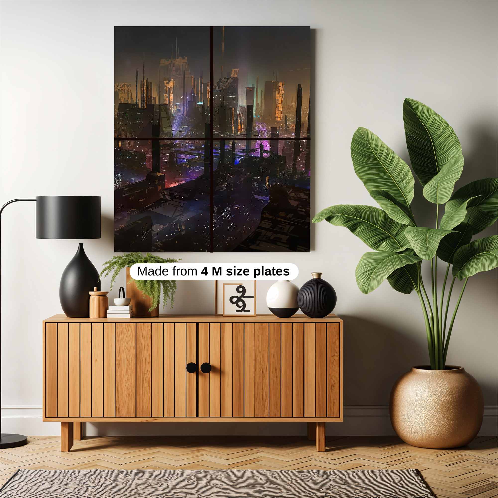 Futuristic Reverie Safe Wall Magnetic / M