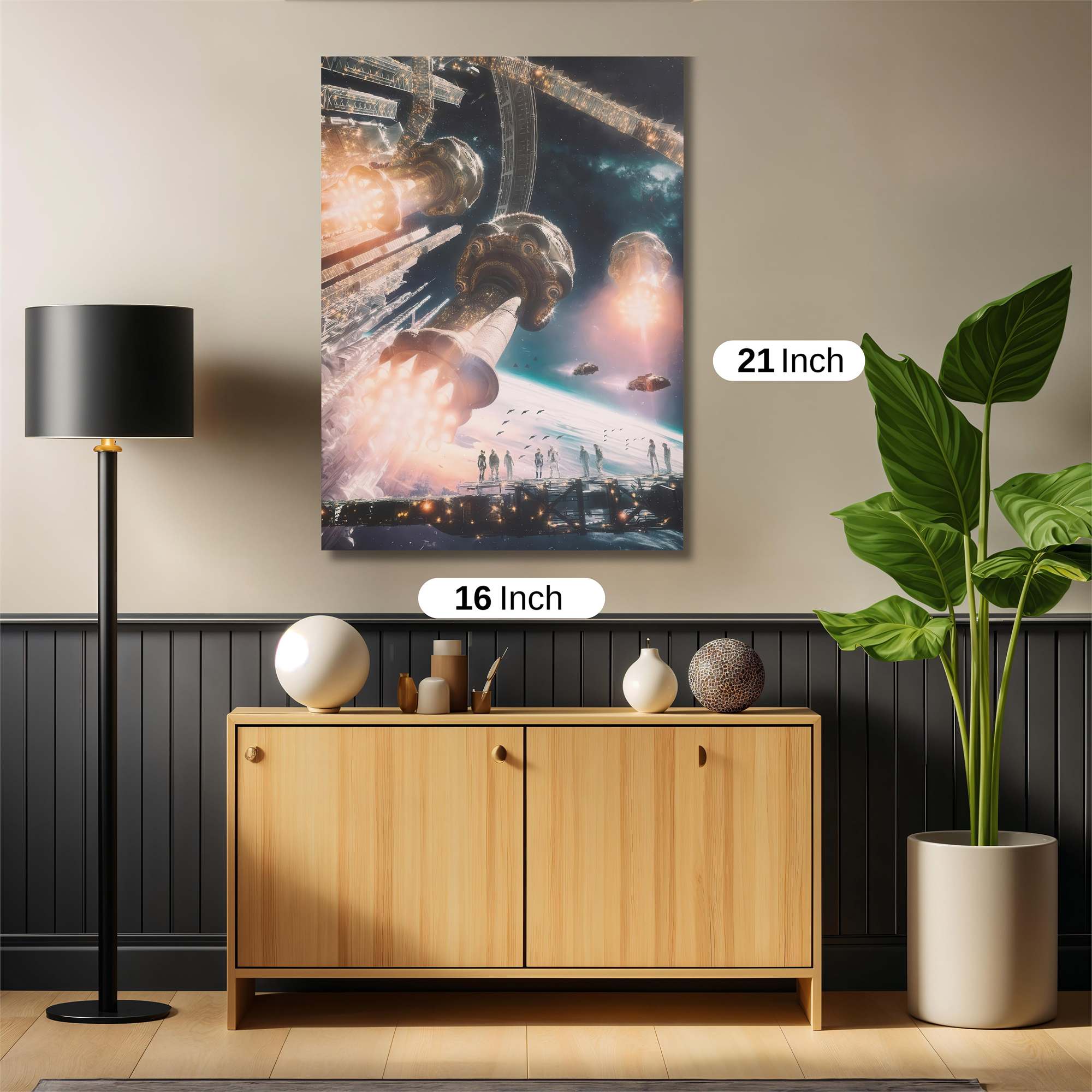 Galactic Departure Safe Wall Magnetic / M