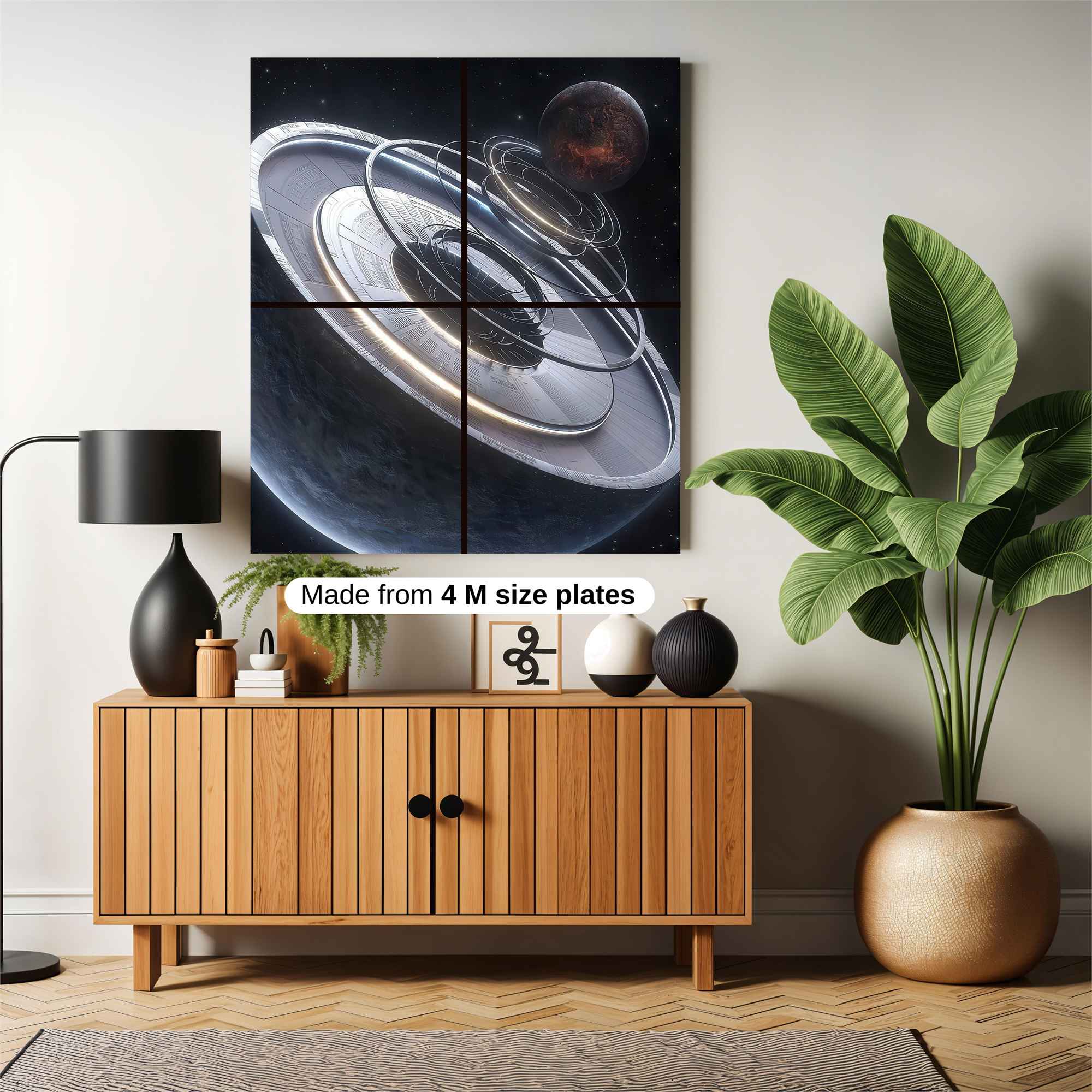 Cosmic Whirl Safe Wall Magnetic / M