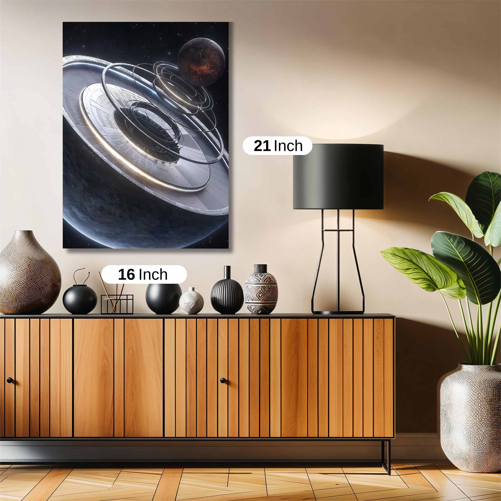 Cosmic Whirl Safe Wall Magnetic / M