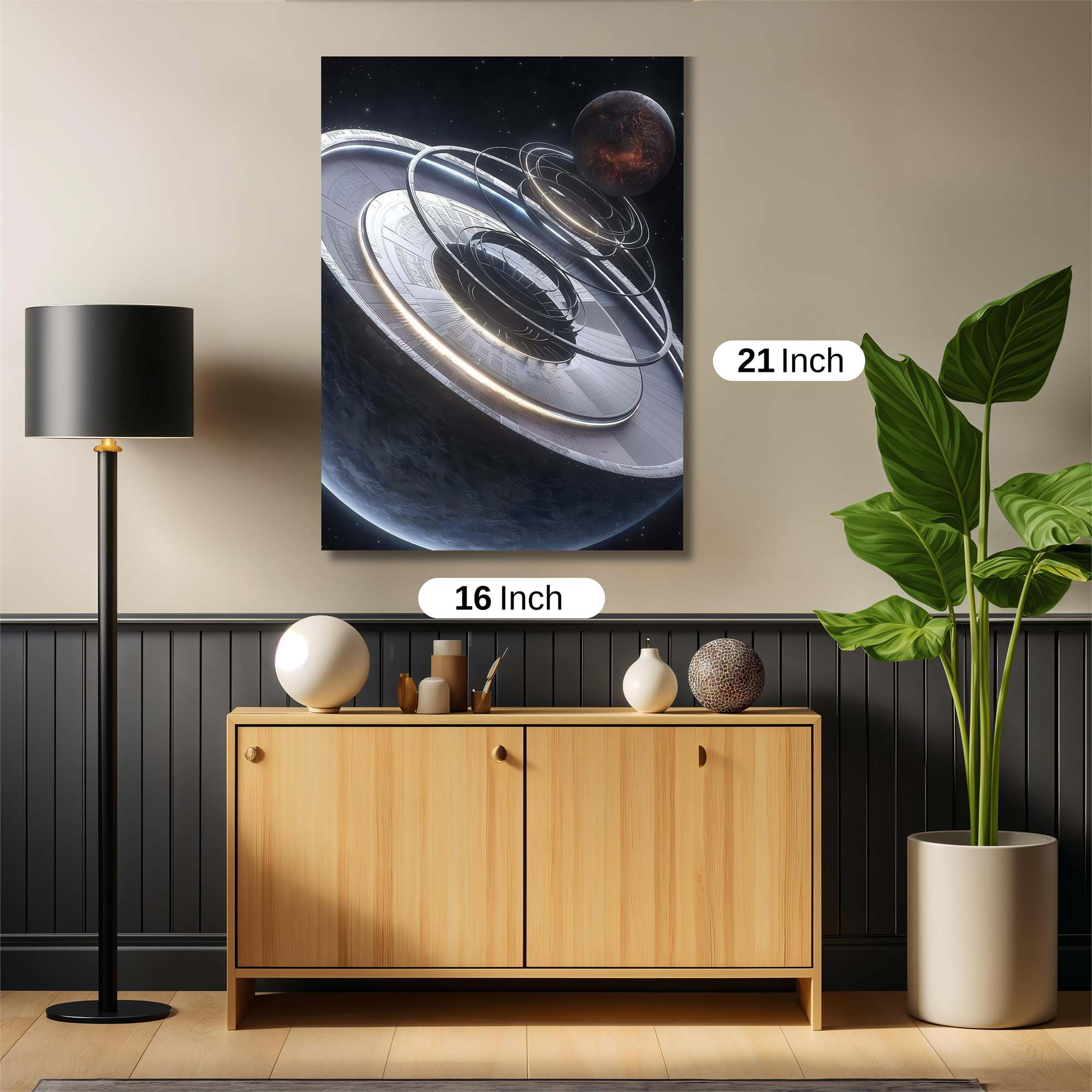 Cosmic Whirl Safe Wall Magnetic / M