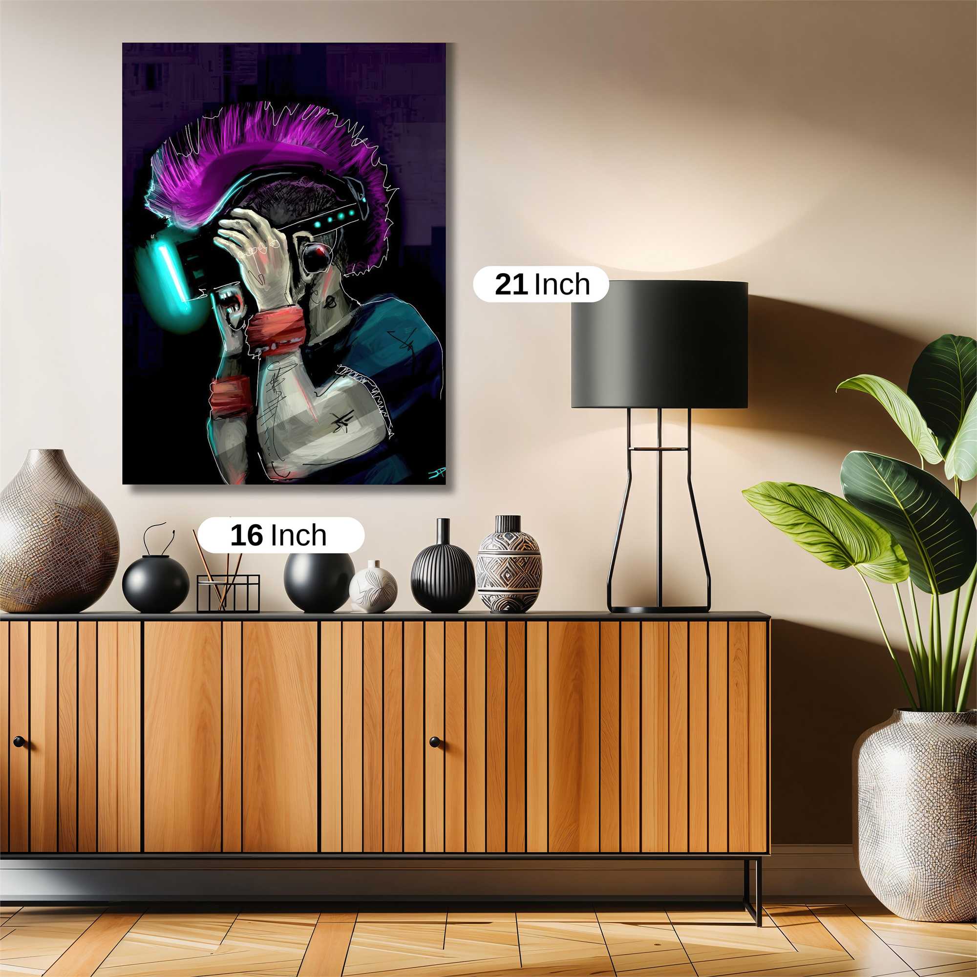 Neon Visionary Safe Wall Magnetic / M